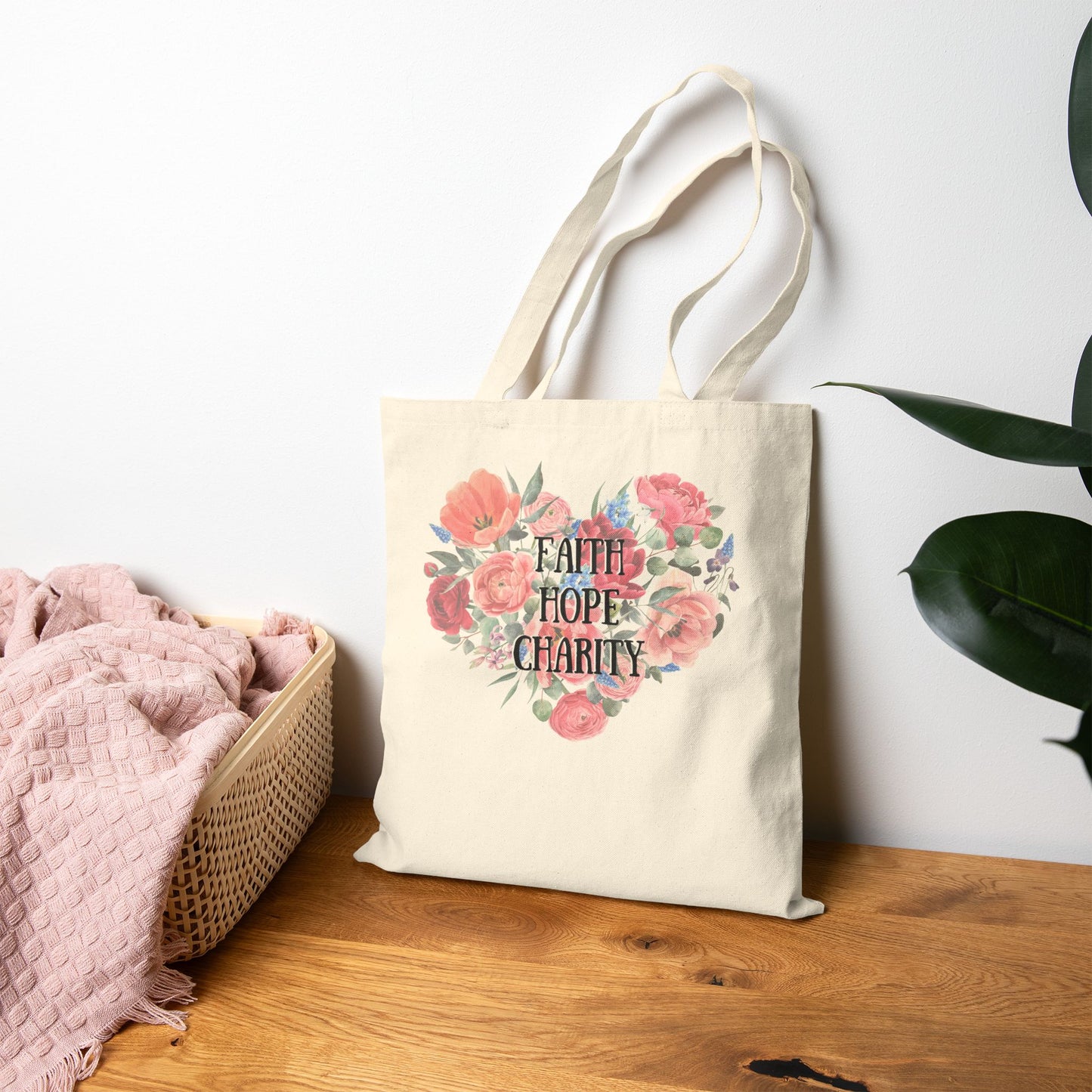 Cotton Canvas Tote Bag