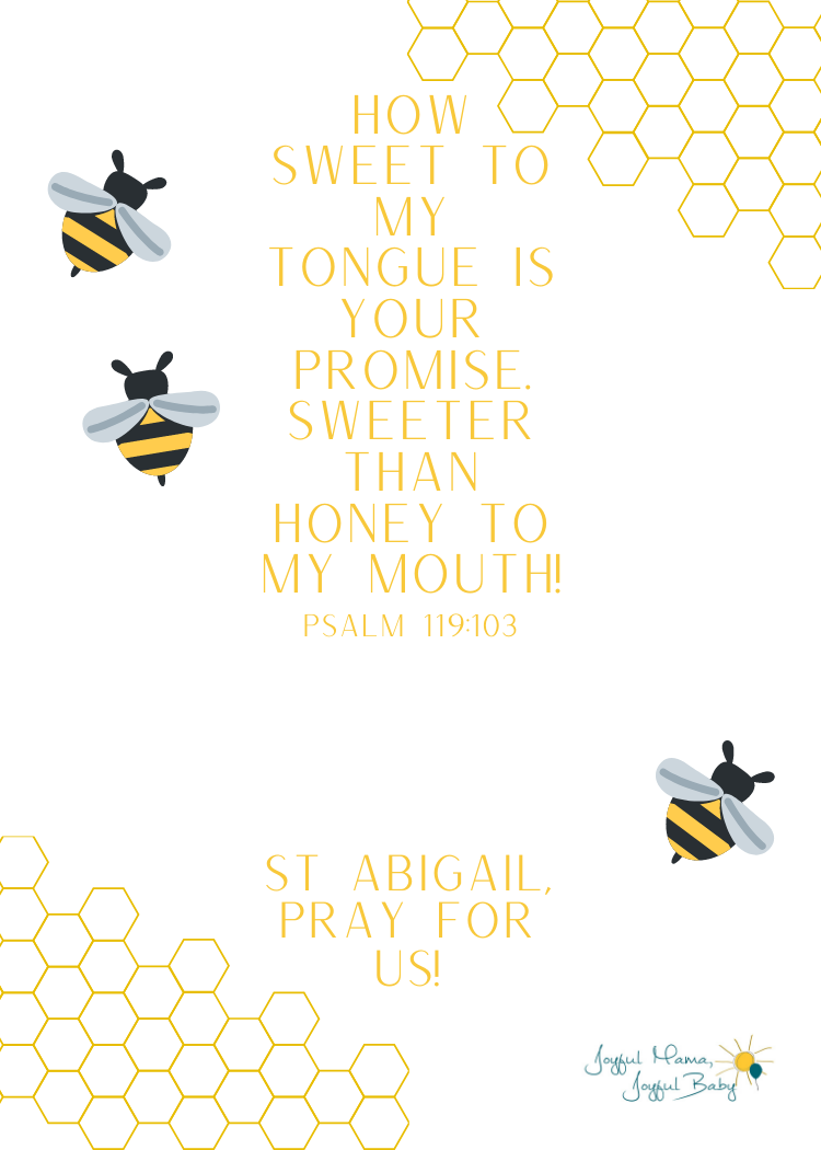 Kid’s Saint Earrings - St Abigail
