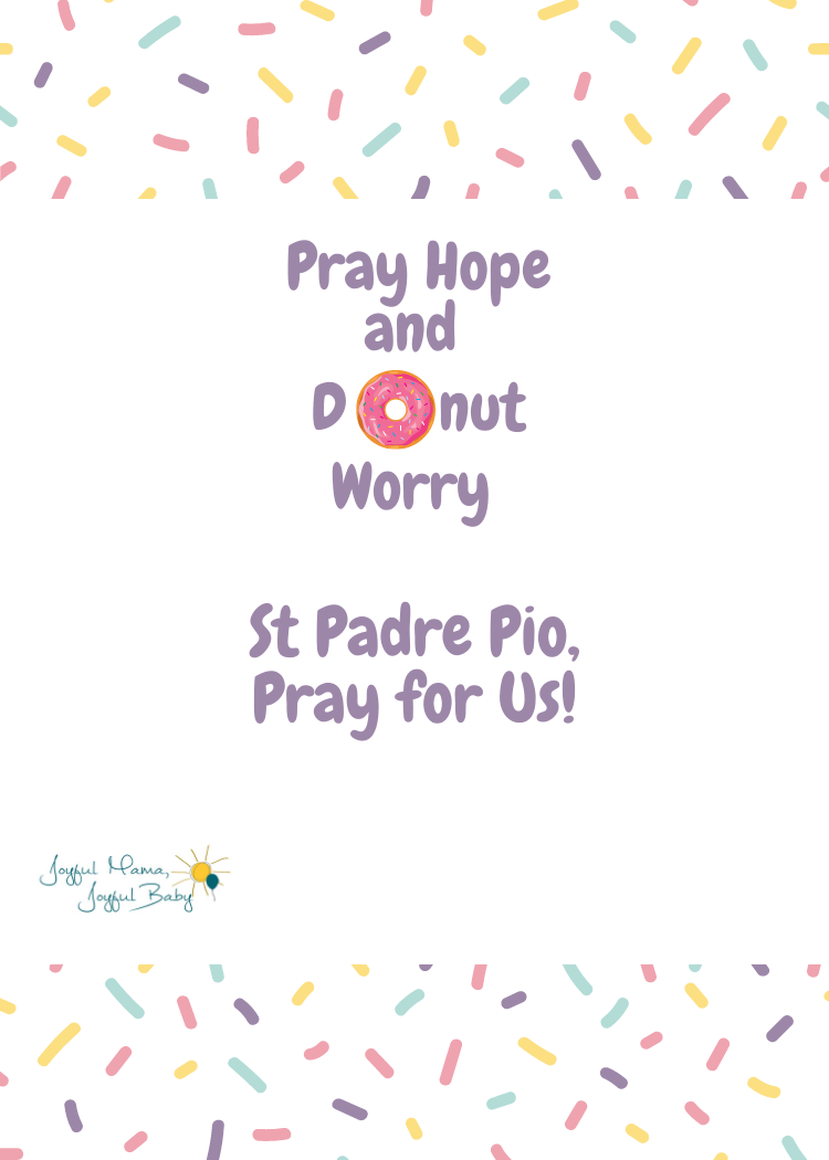Kid’s Saint Earrings - St Padre Pio