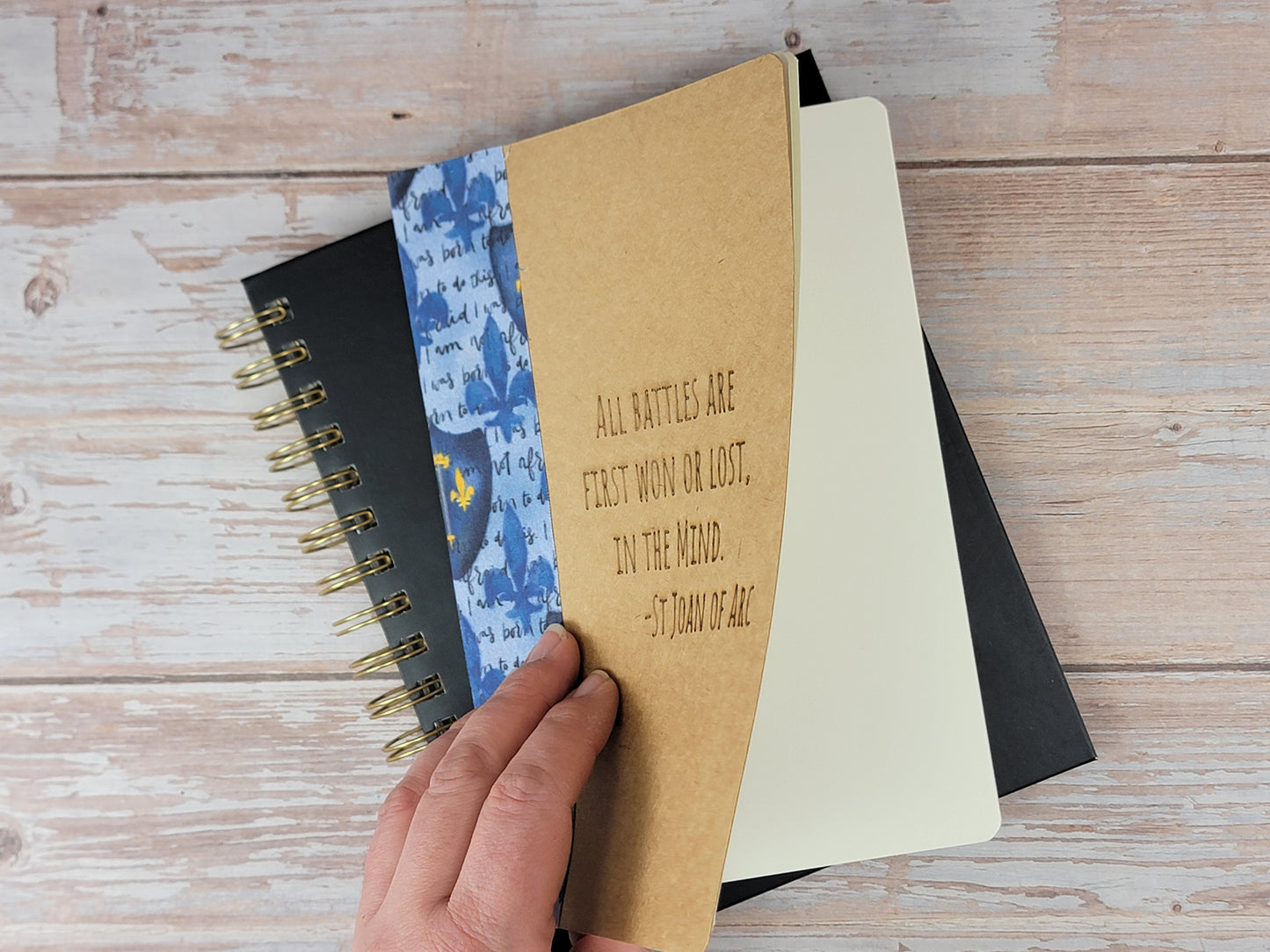 St Joan of Arc Embossed Journal