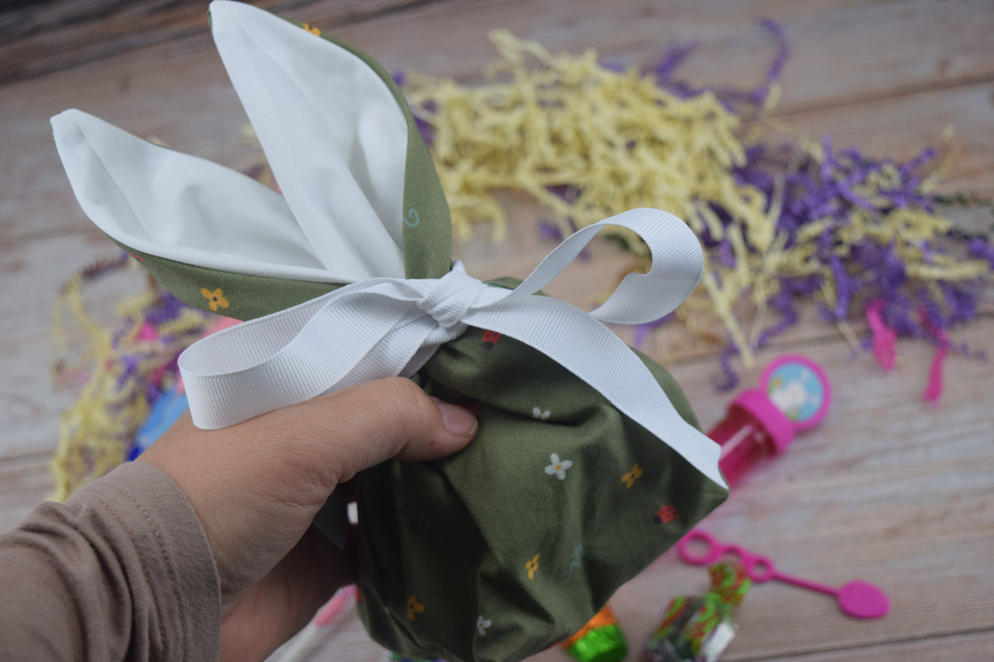 Mary's Lady Beetles Bunny Treat Bag