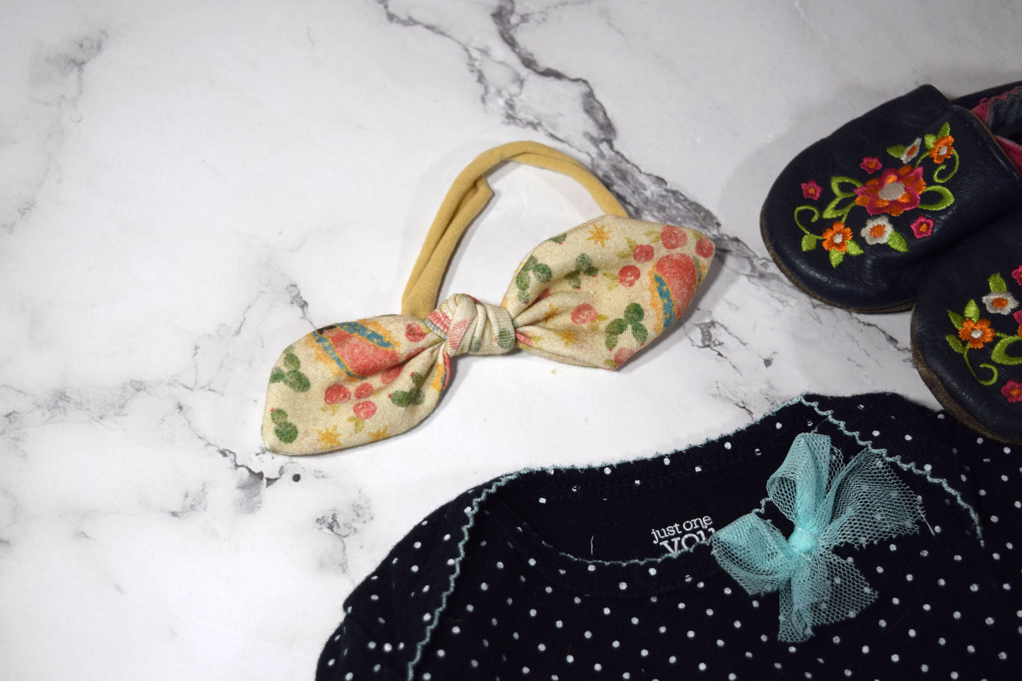 Catholic Baby Nylon Headband - Our Lady of Guadalupe