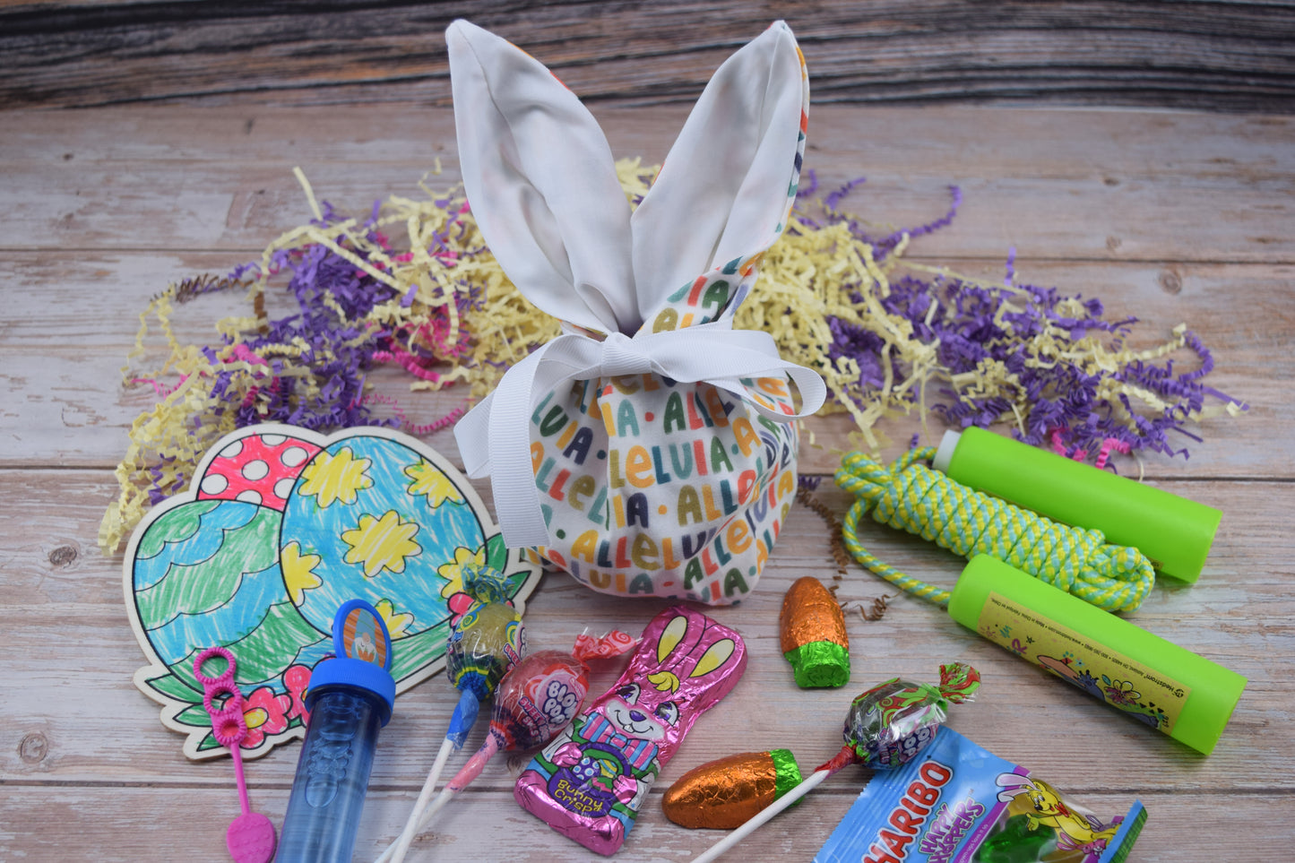 Alleluia Bunny Treat Bag