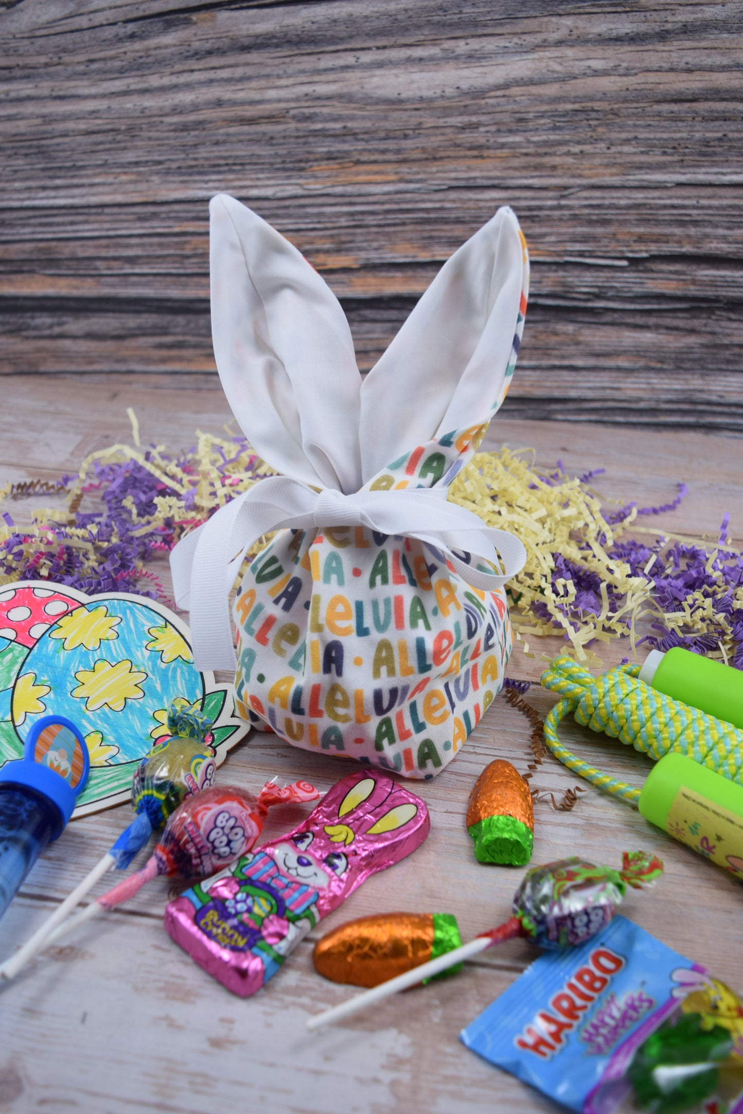 Alleluia Bunny Treat Bag