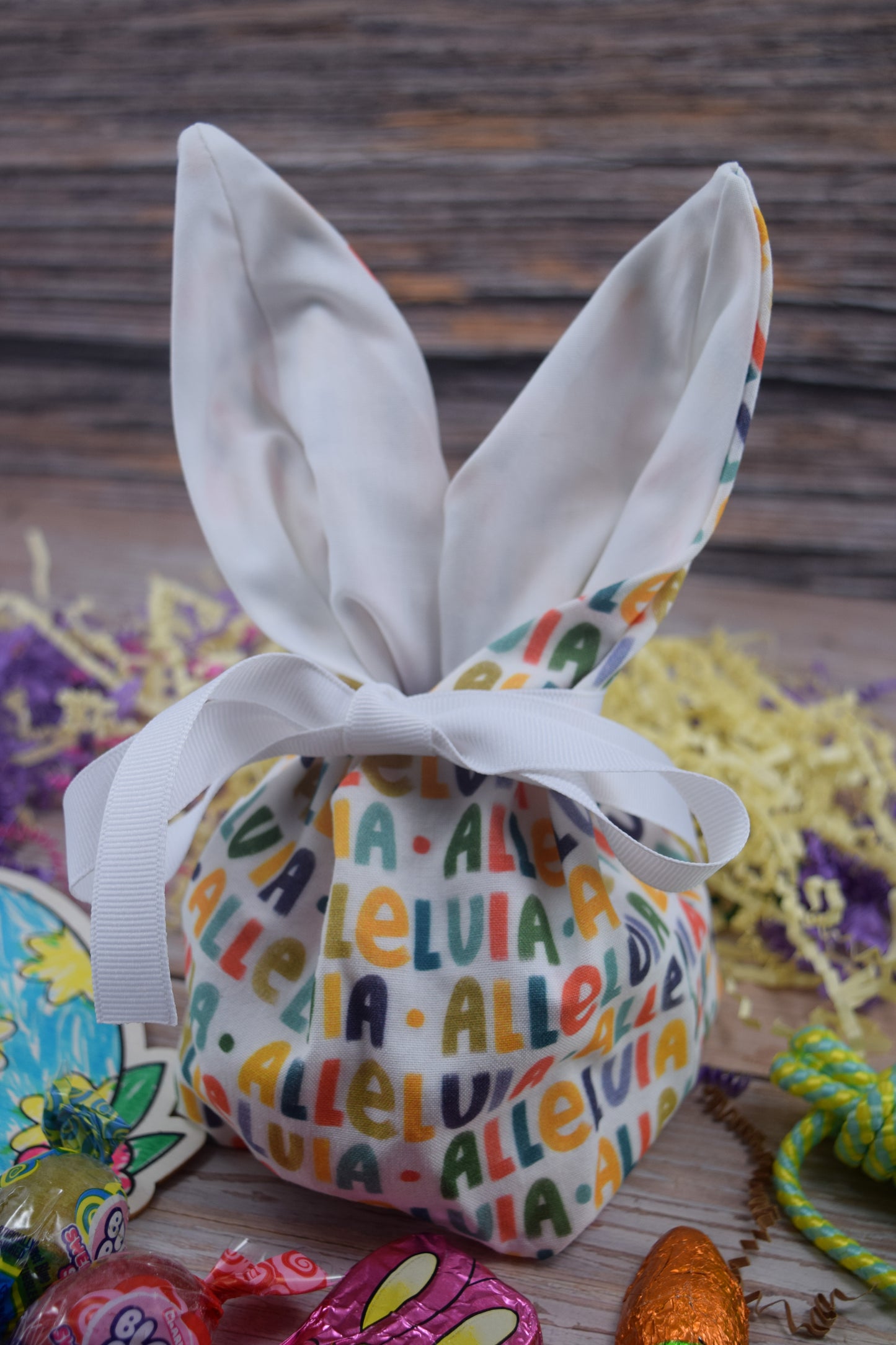 Alleluia Bunny Treat Bag