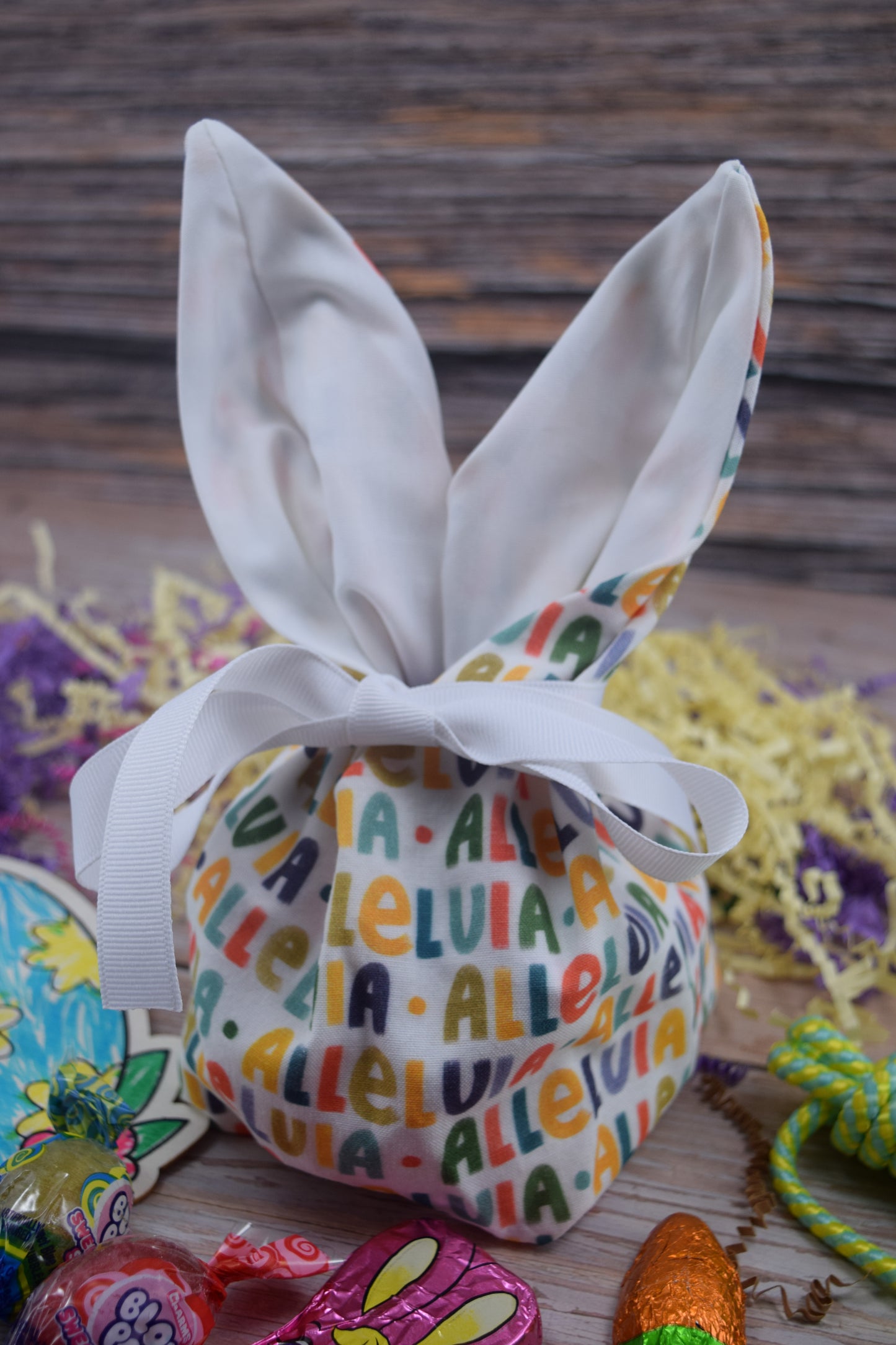 Alleluia Bunny Treat Bag