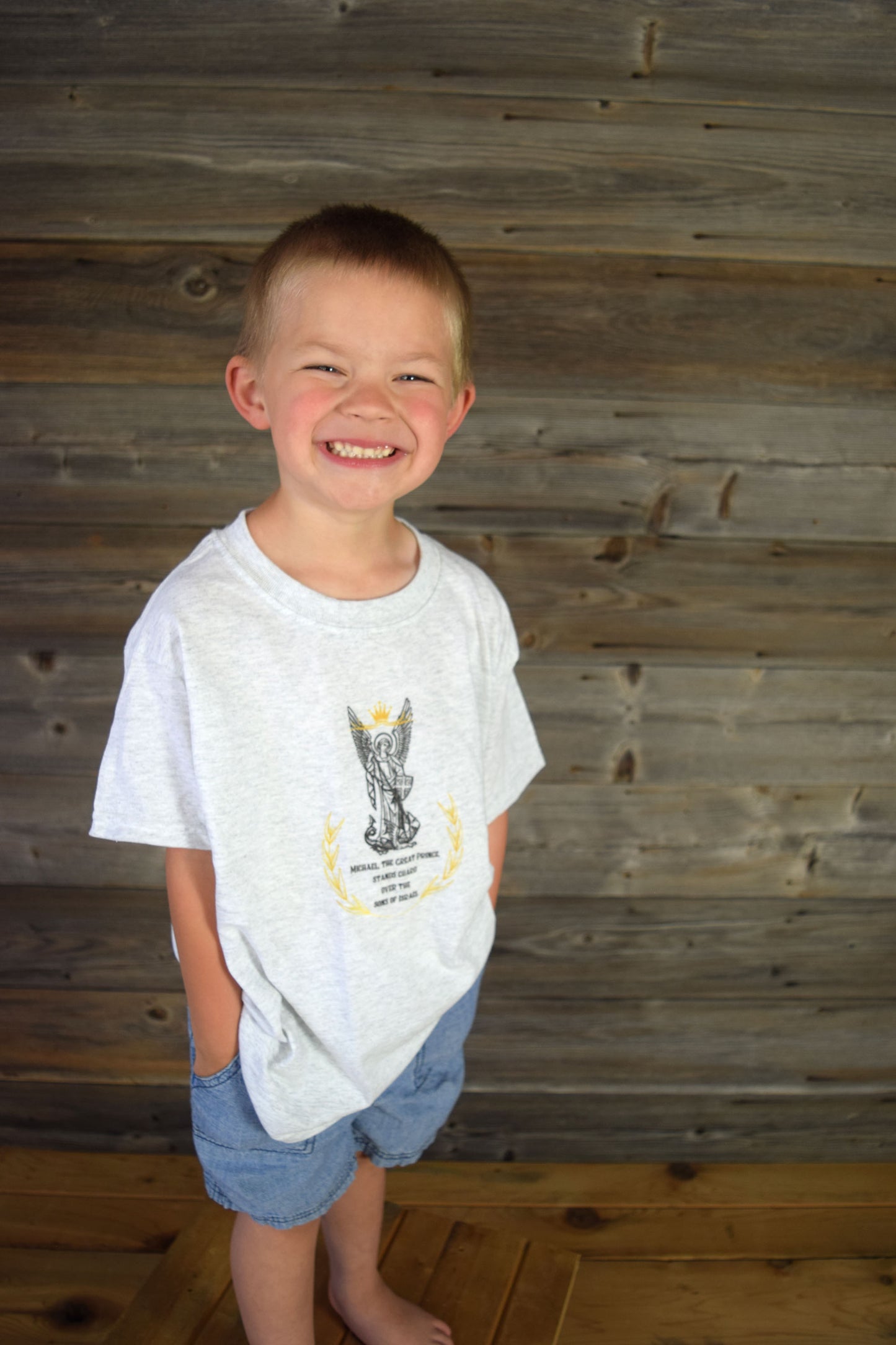 St Michael YOUTH Cotton Tee