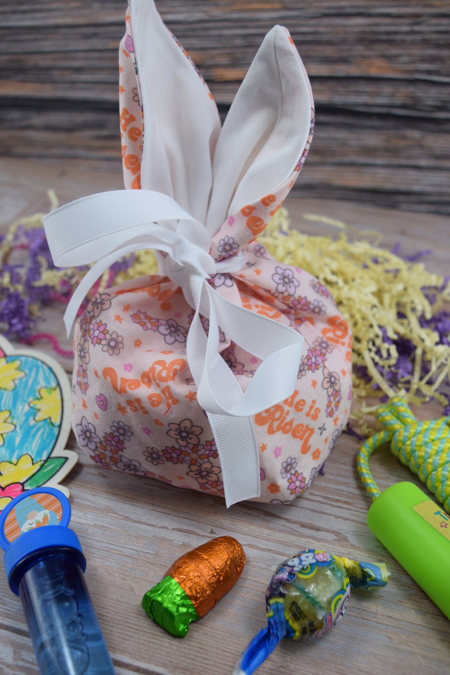 He is Risen Bunny Treat Bag