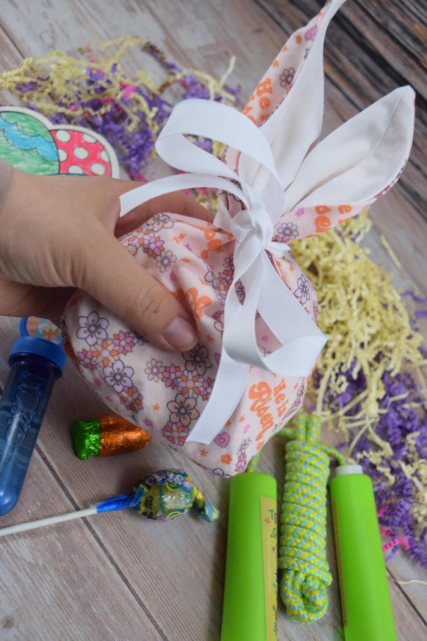He is Risen Bunny Treat Bag