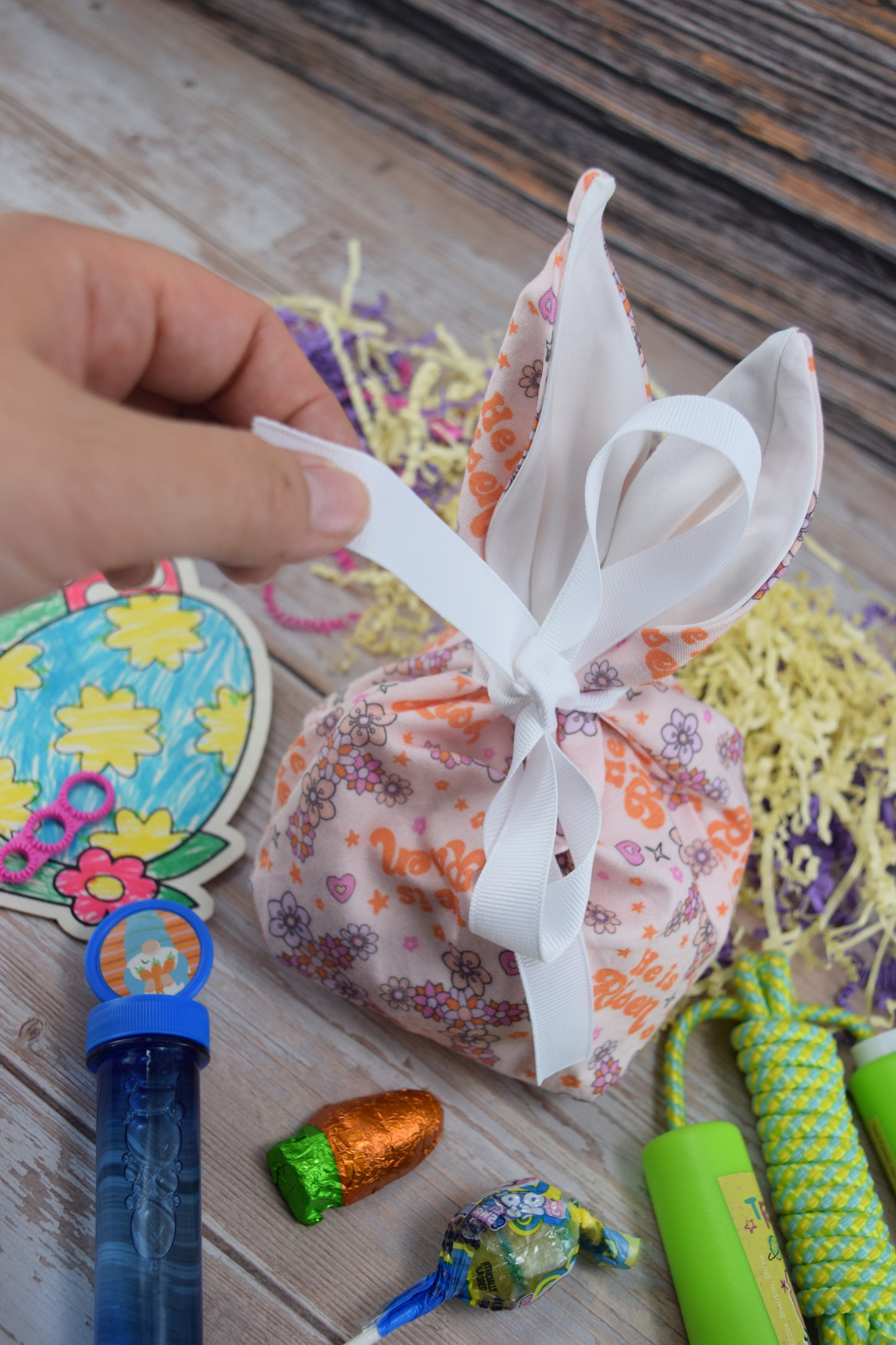 He is Risen Bunny Treat Bag