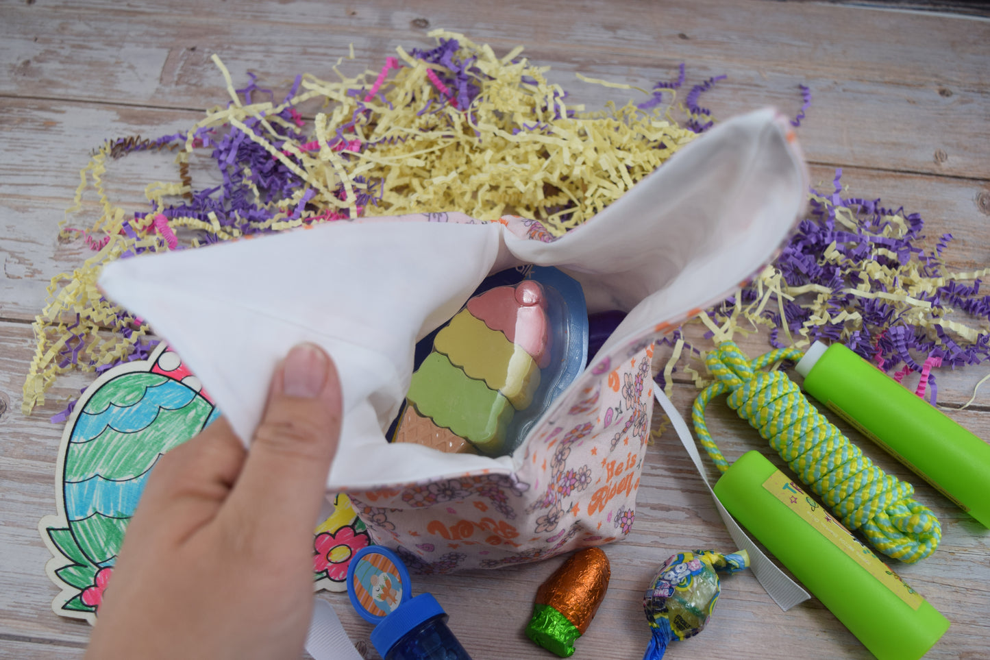 He is Risen Bunny Treat Bag