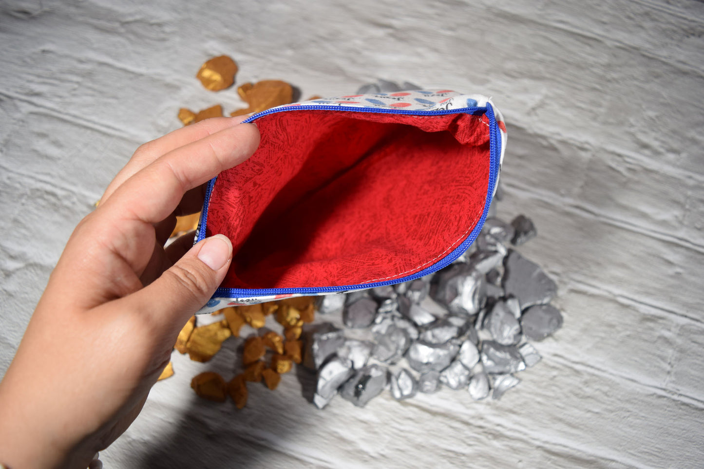 Zipper Pouch - Divine Mercy