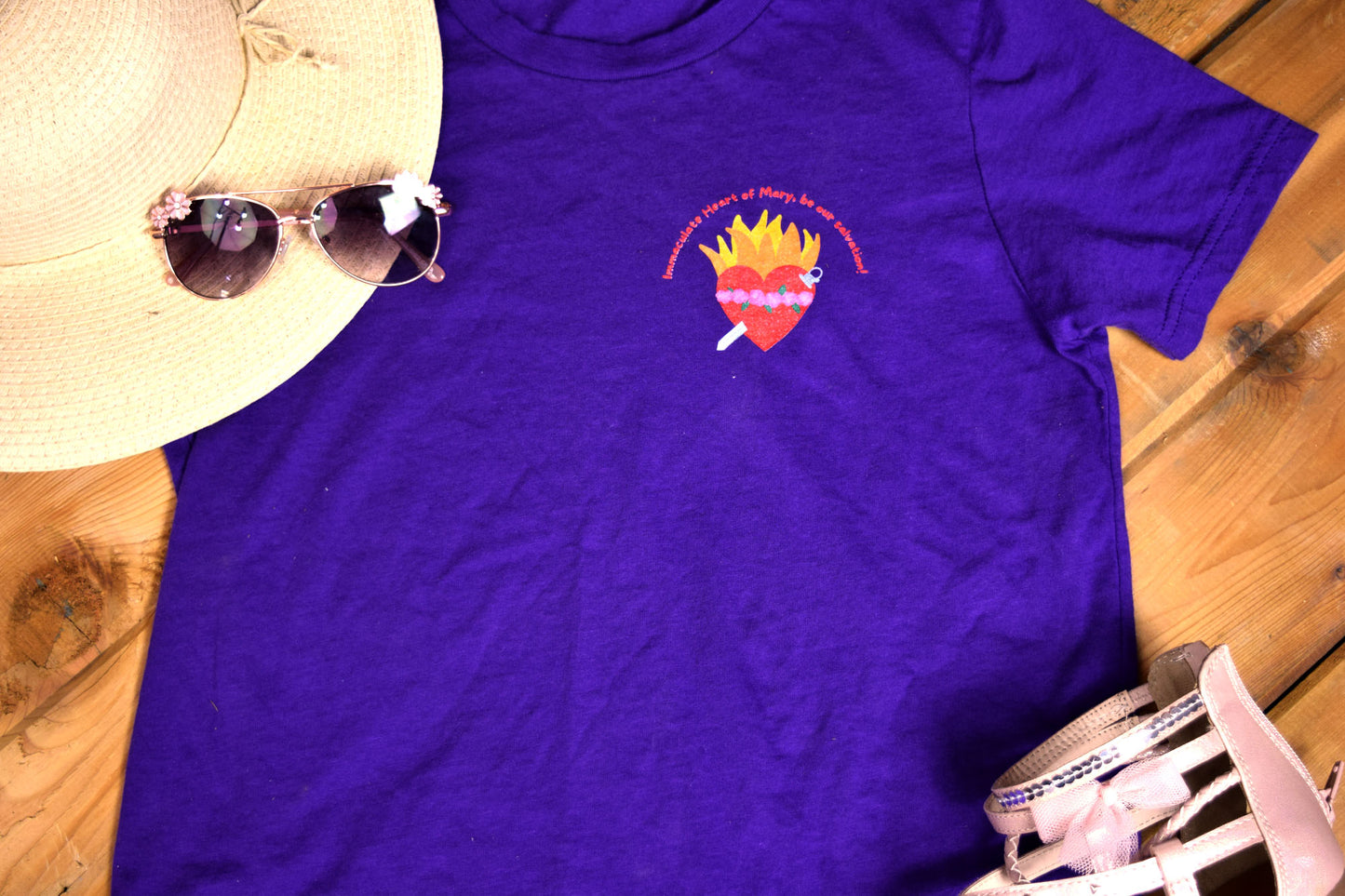 Immaculate Heart YOUTH Short Sleeve Tee