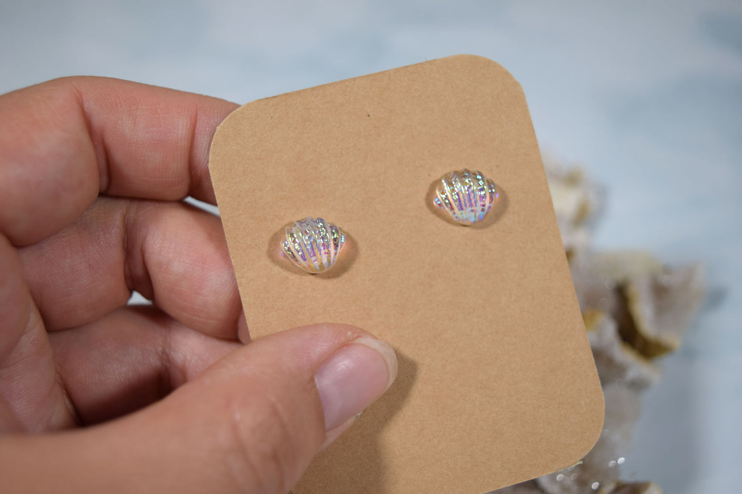 Kid’s Saint Earrings - St Augustine Seashells