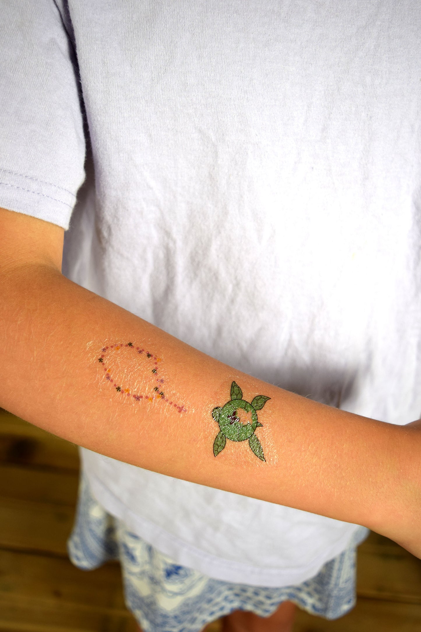 Catholic Girl Temporary Tattoos
