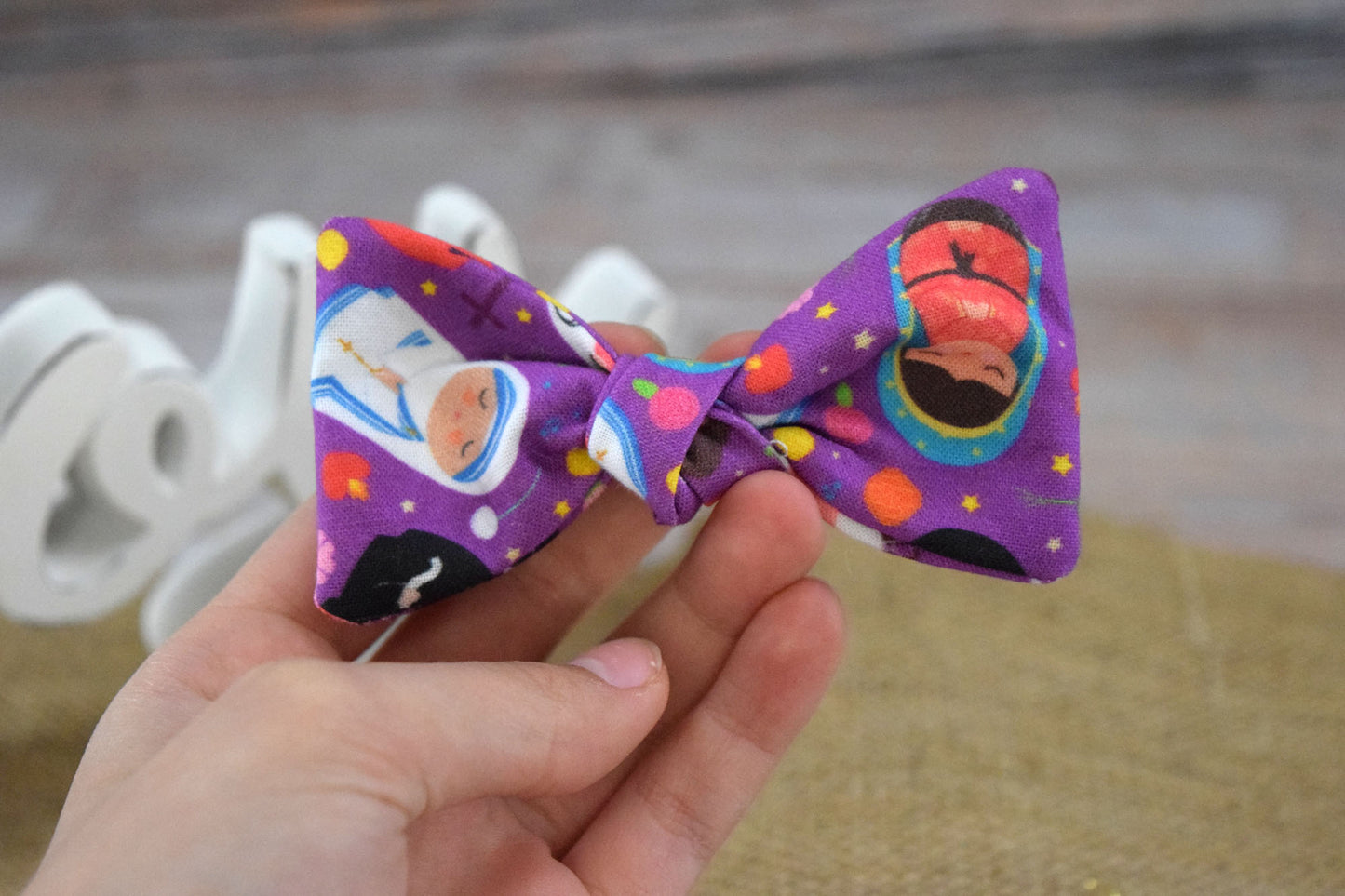 catholic saints, catholic saint hair bow