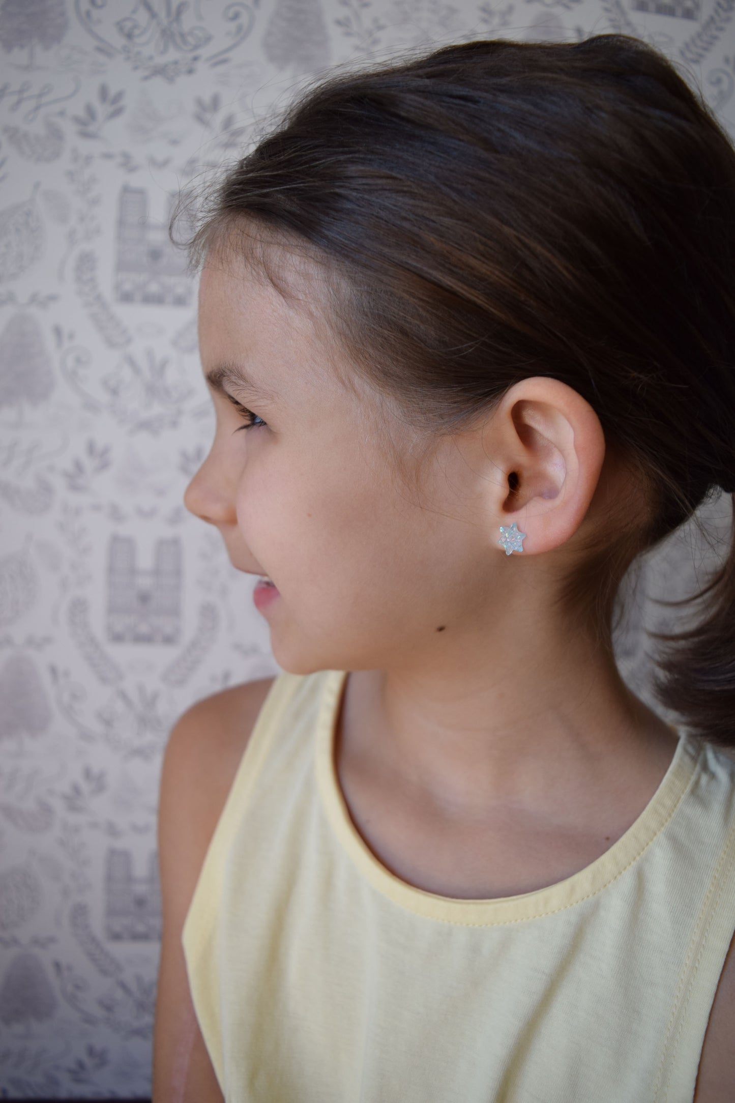 Kid’s Saint Earrings - Our Lady of Snow