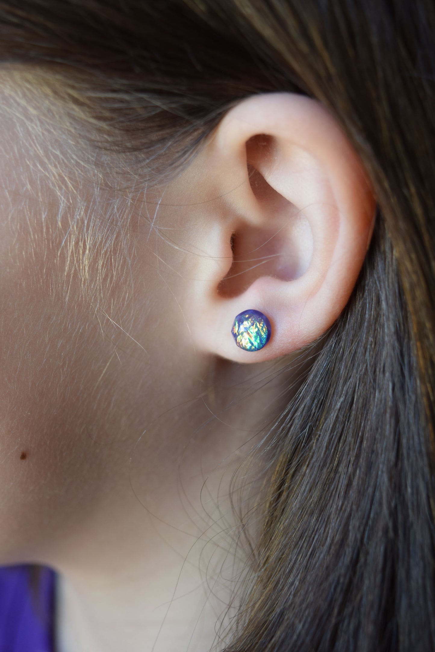 kid saint earrings
