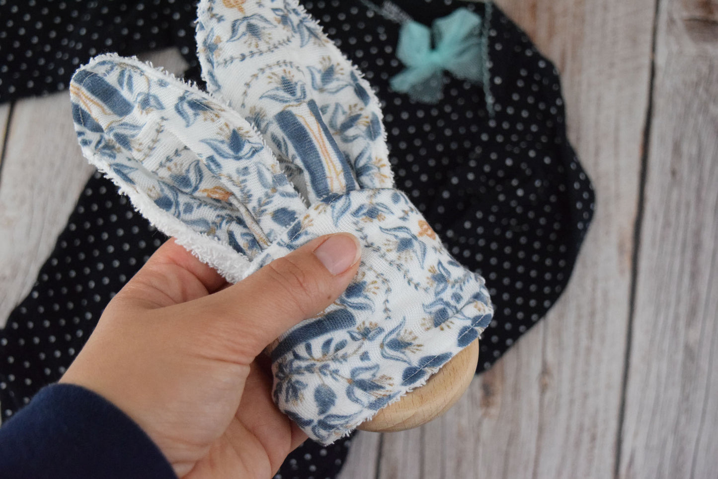 Catholic Bunny Ear Teething Toy - Fatima
