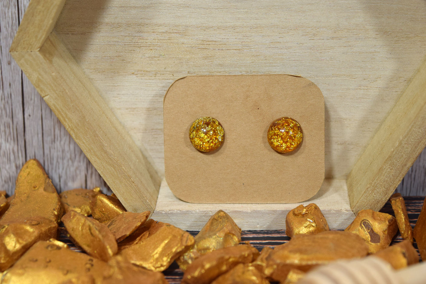Kid’s Saint Earrings - St Ambrose Honey Drops