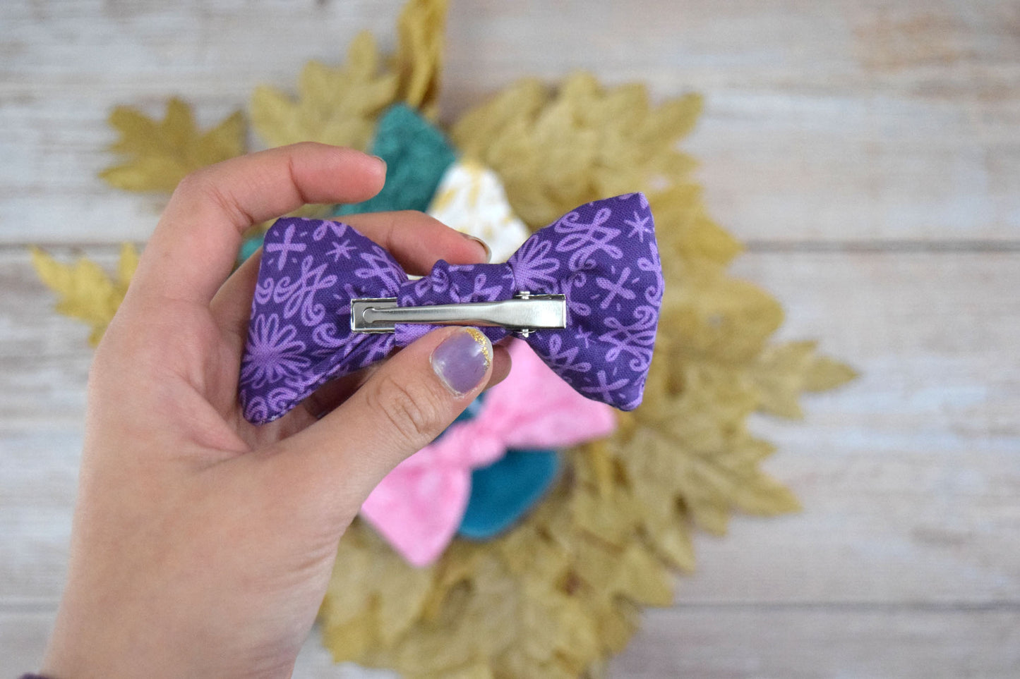 Catholic Knotted Hair Bows - Liturgical Colors Collection