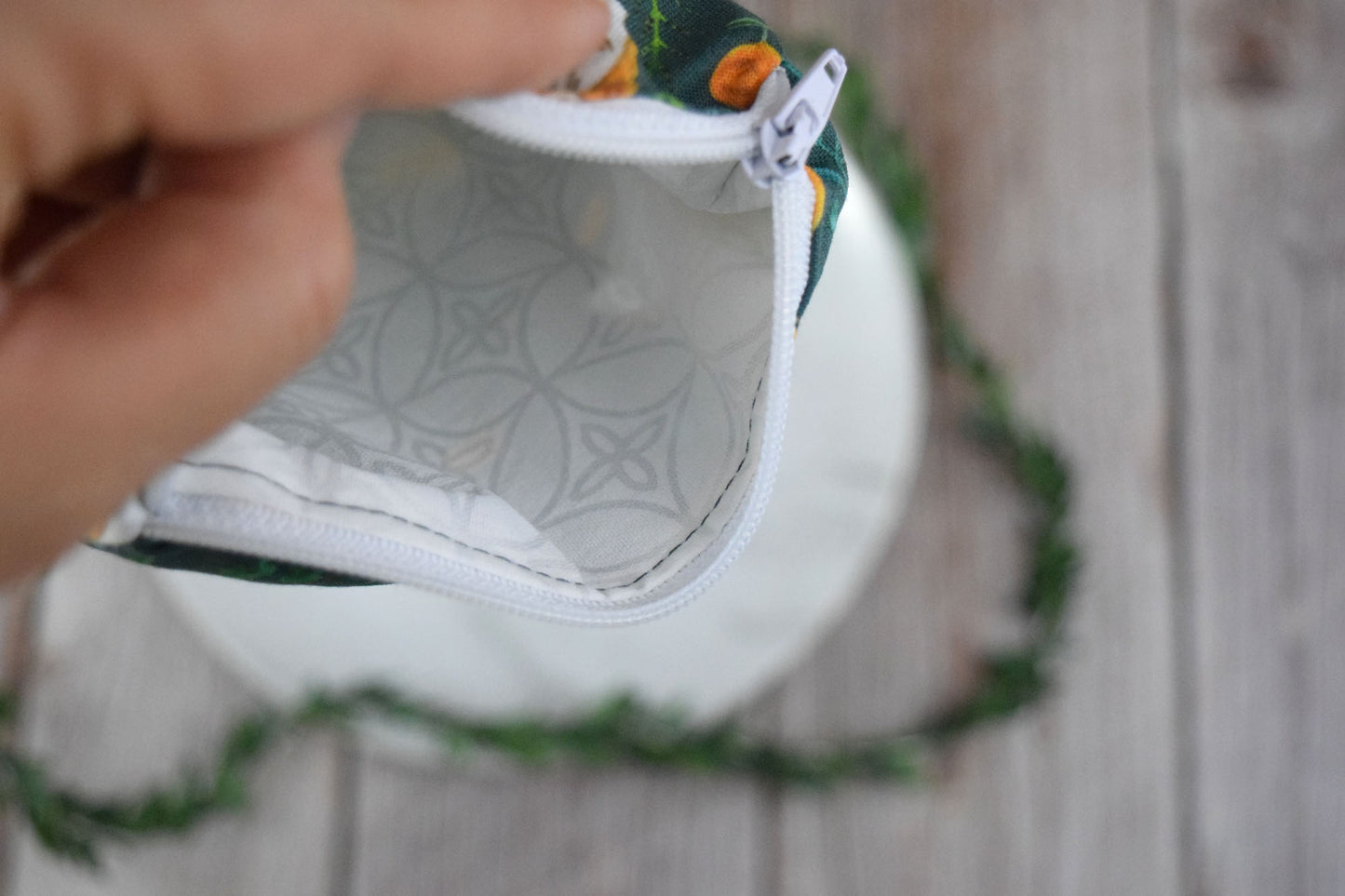 Small Zipper Rosary Pouch - Our Lady of Knock