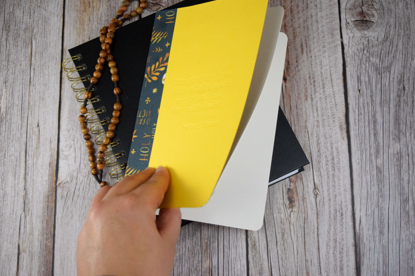 Eucharistic Adoration Embossed Journal