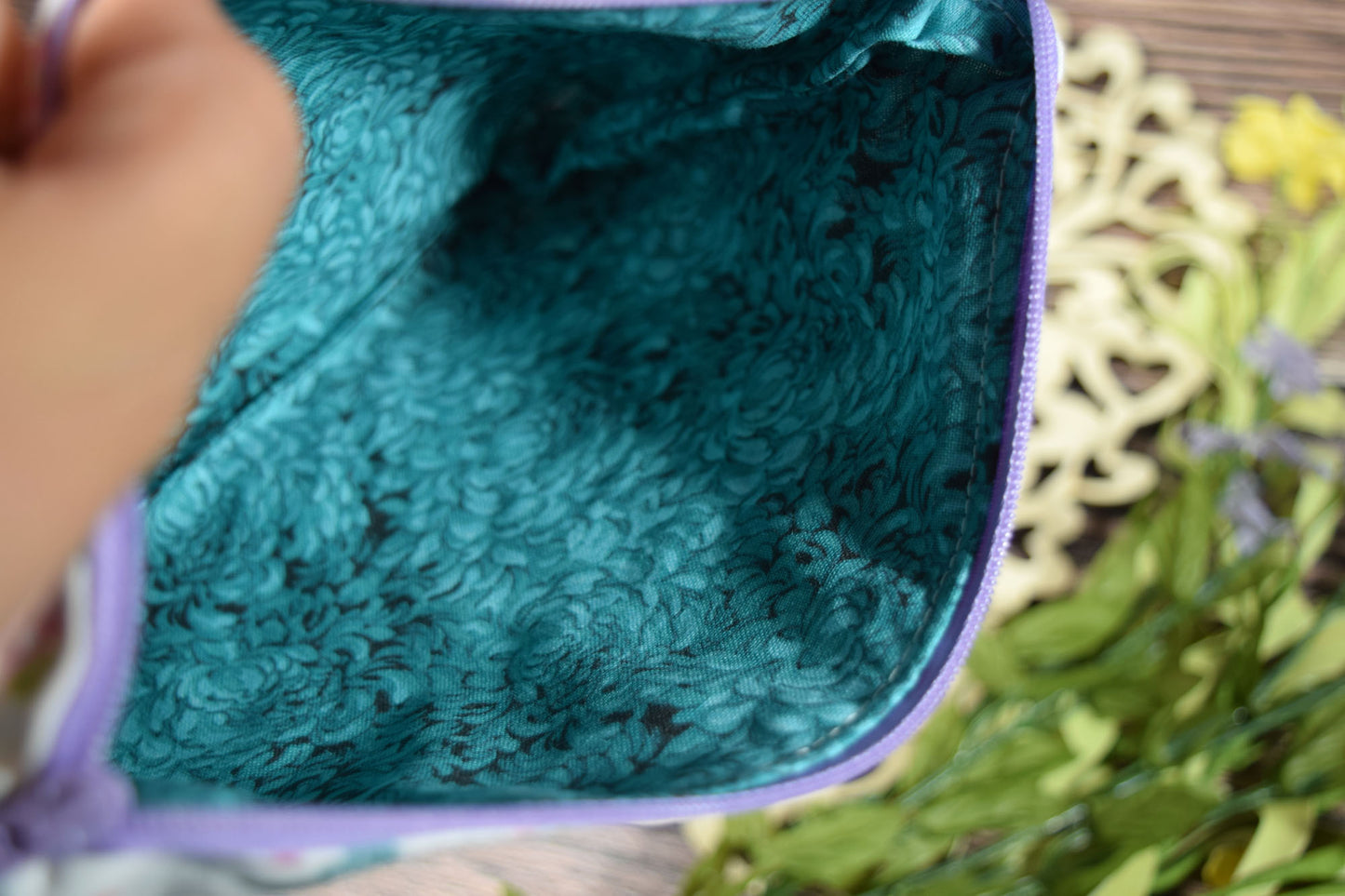 Zipper Pouch - St Clare of Assisi