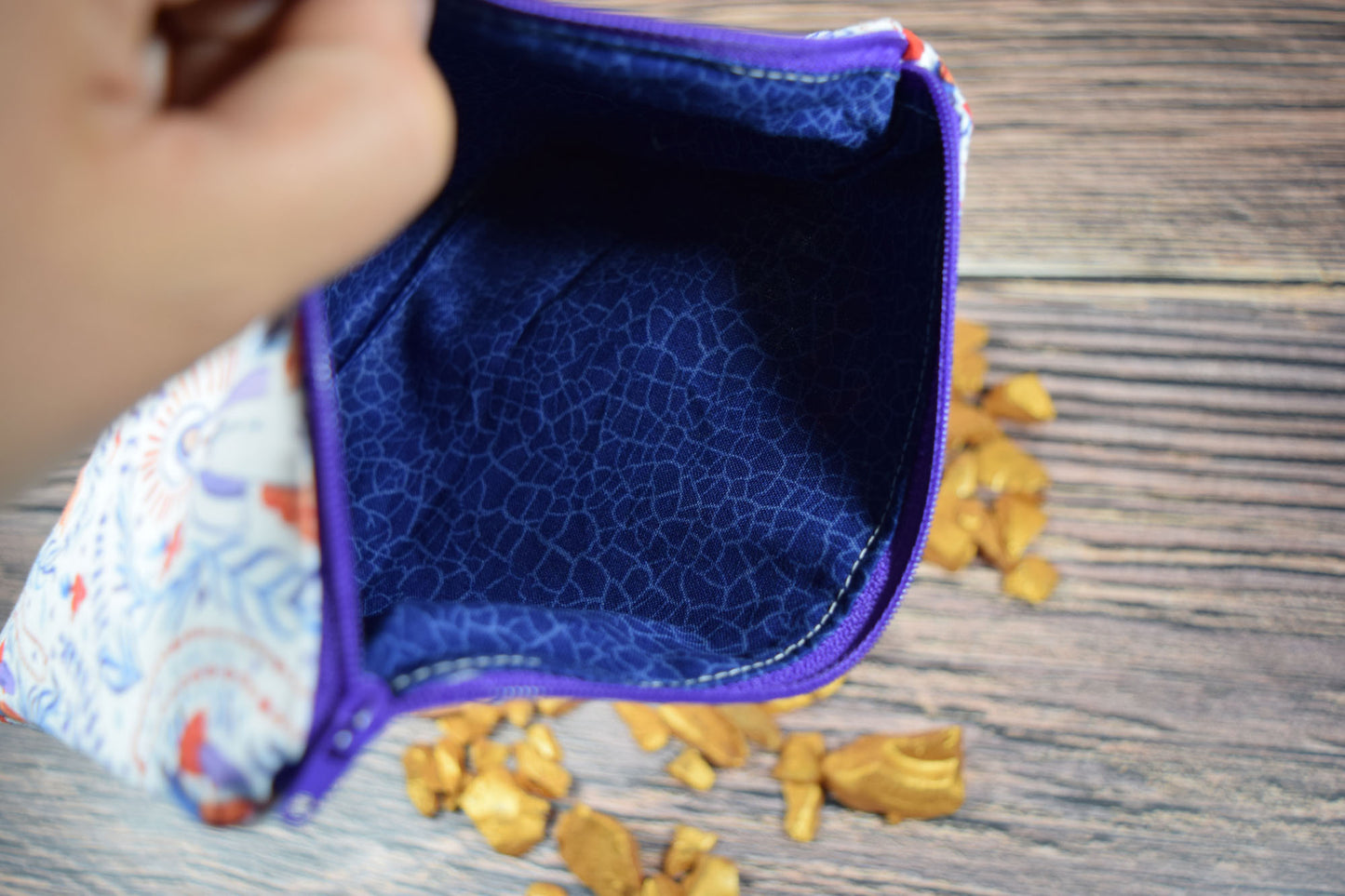 Zipper Pouch - Fatima