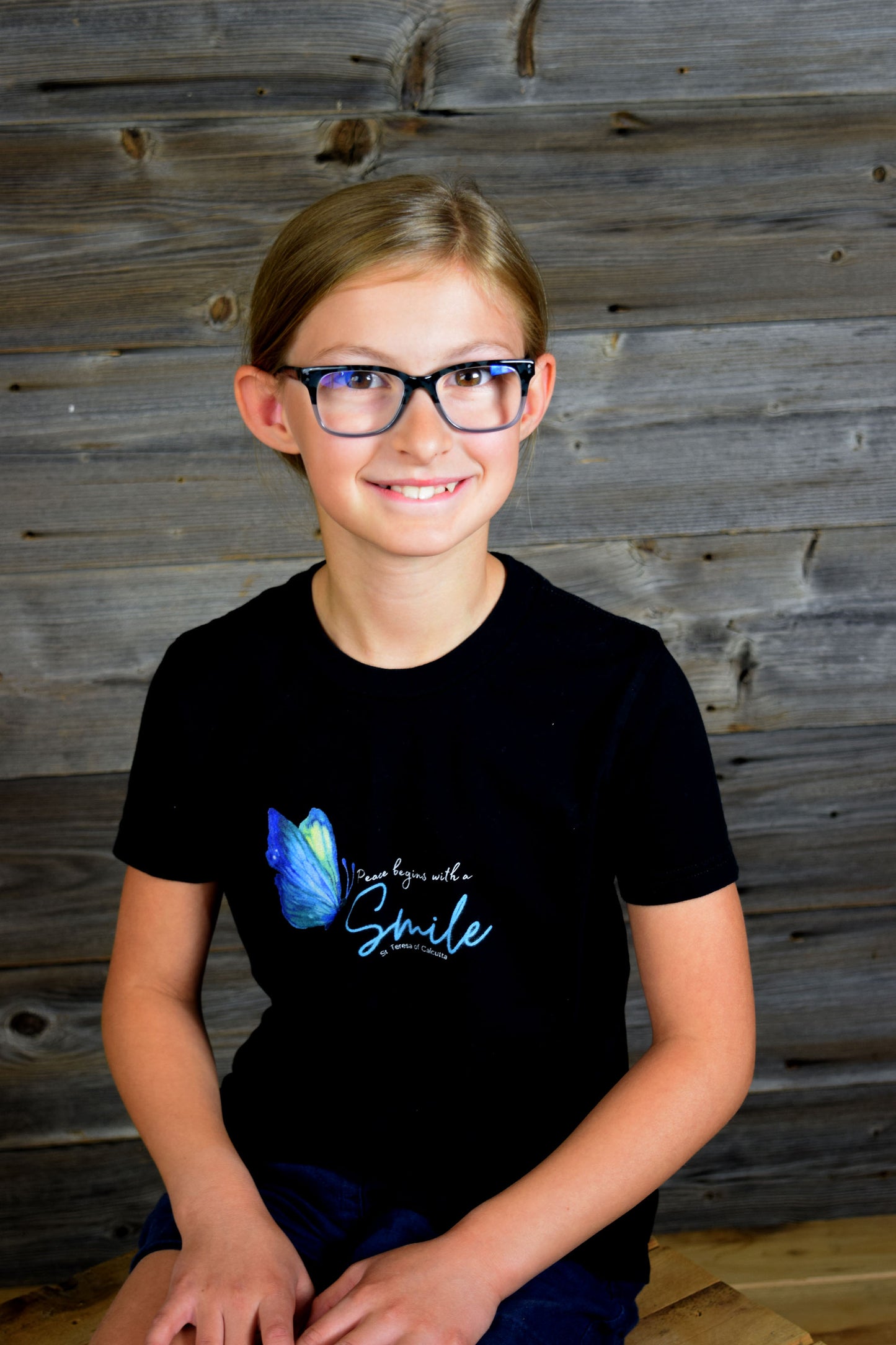 St. Teresa of Calcutta Peace YOUTH T-Shirt