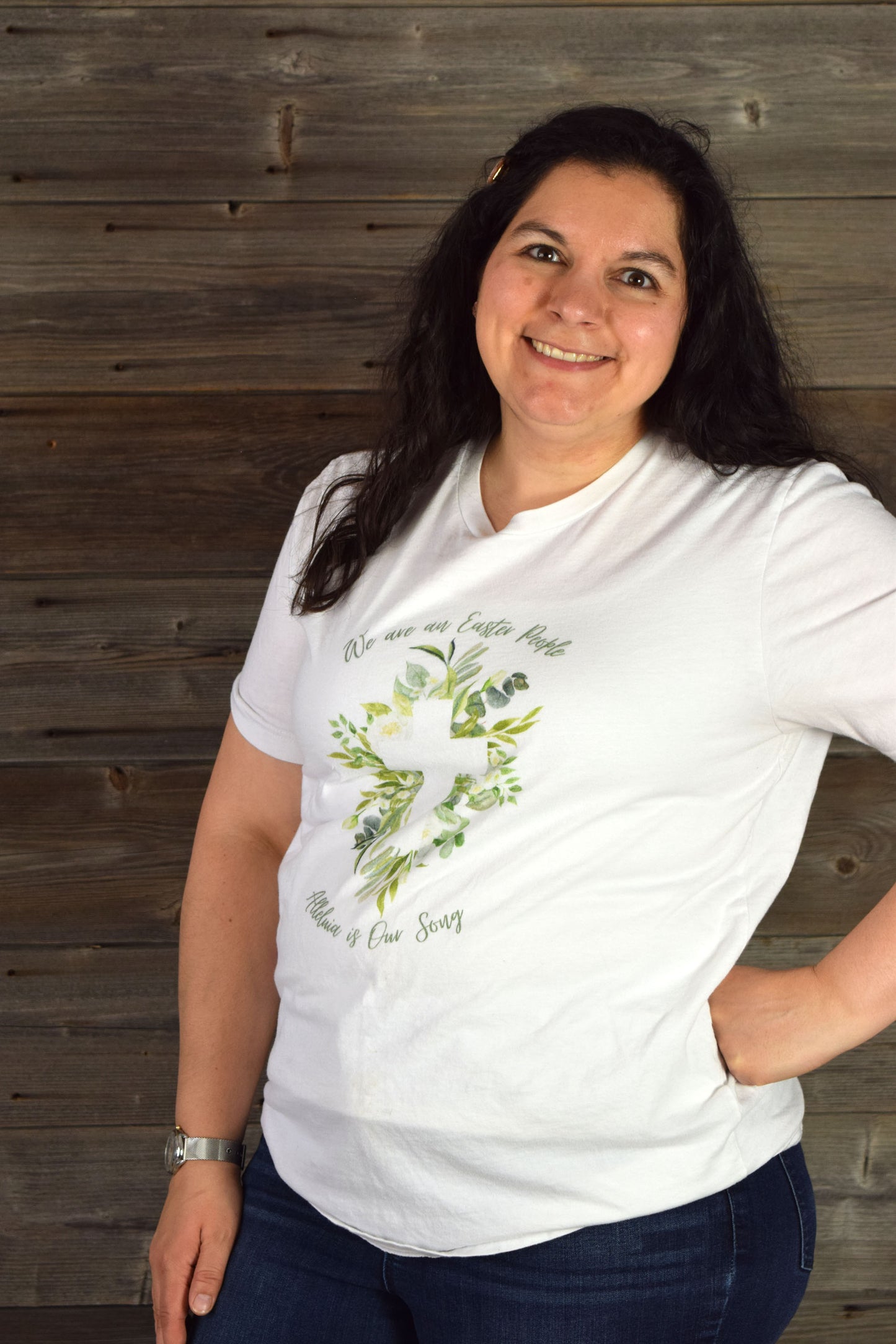 We are an Easter people Unisex Jersey Short Sleeve Tee