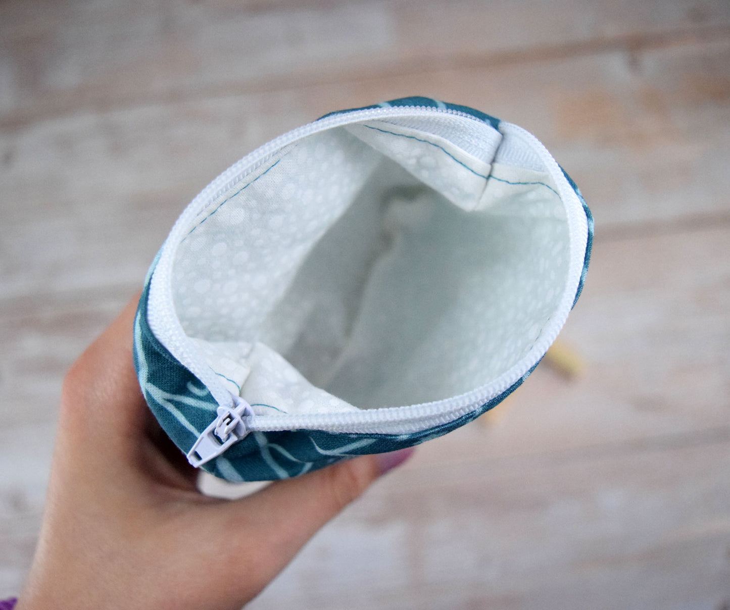 Small Zipper Rosary Pouch - Stella Maris