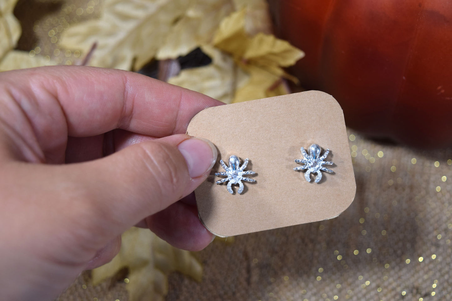 Kid’s Saint Earrings - St Felix Spiders