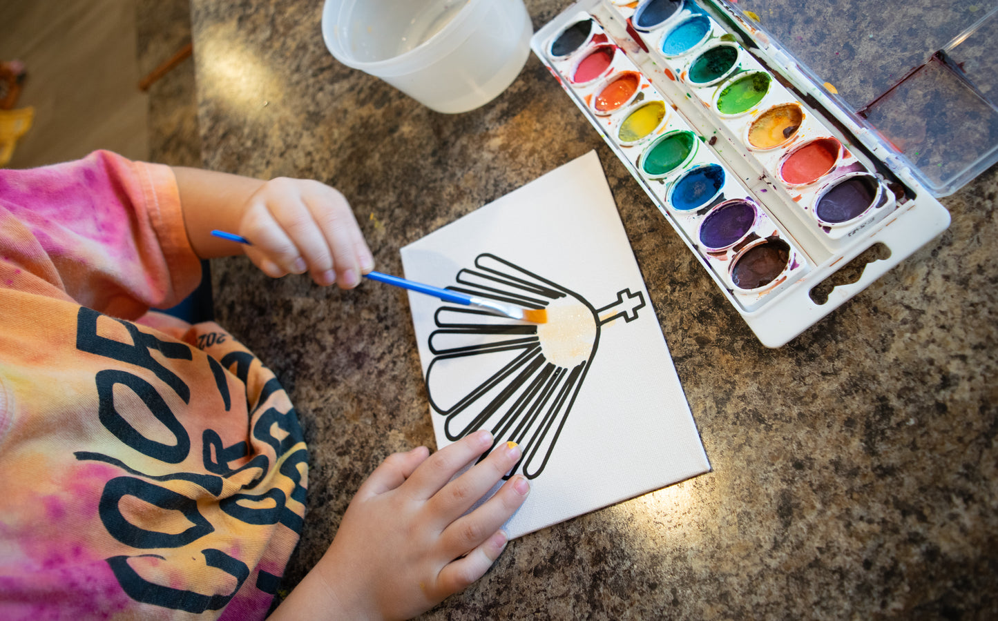 Sacraments - Kids Paint your own Canvas