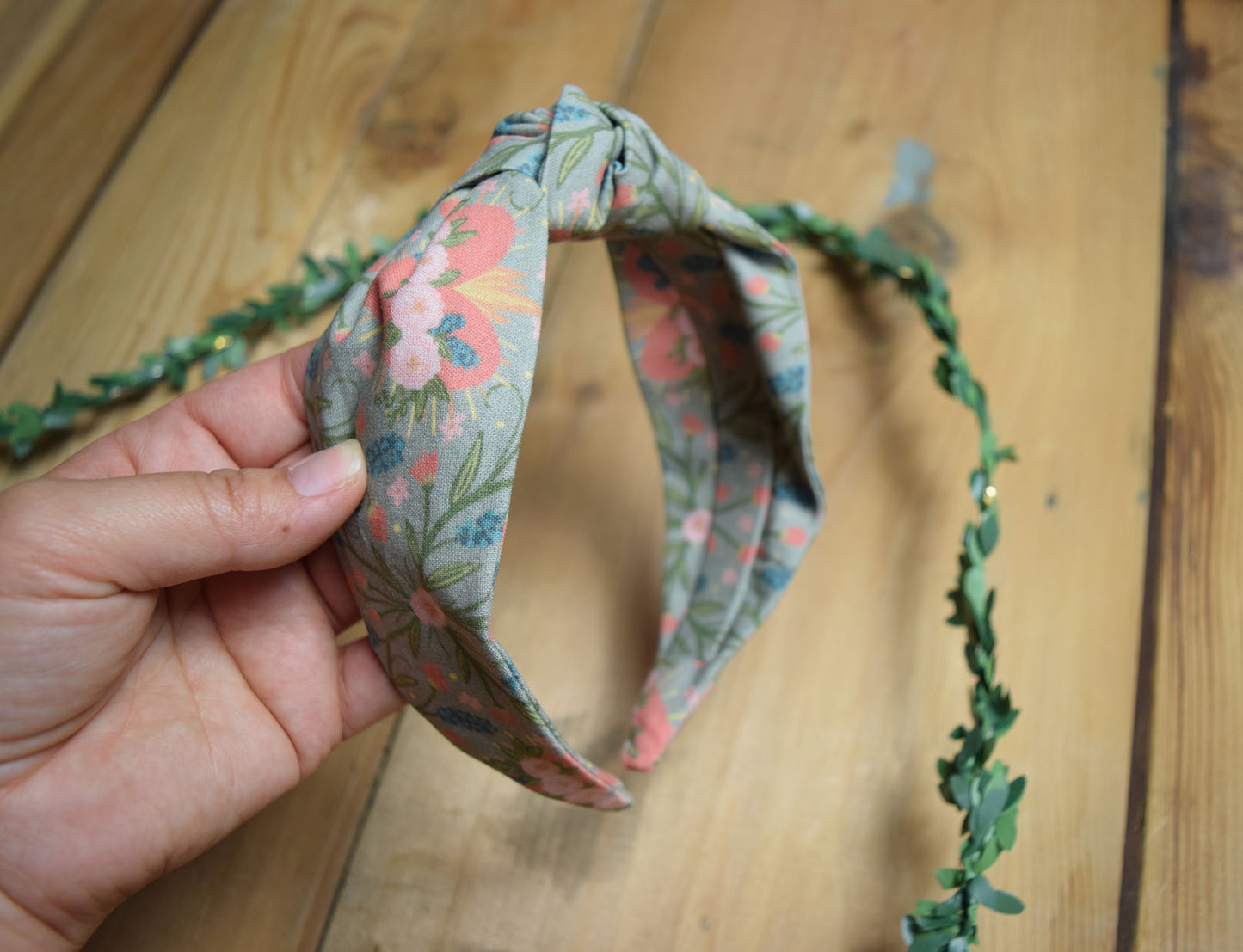 top knot headband, classic top knot headband
