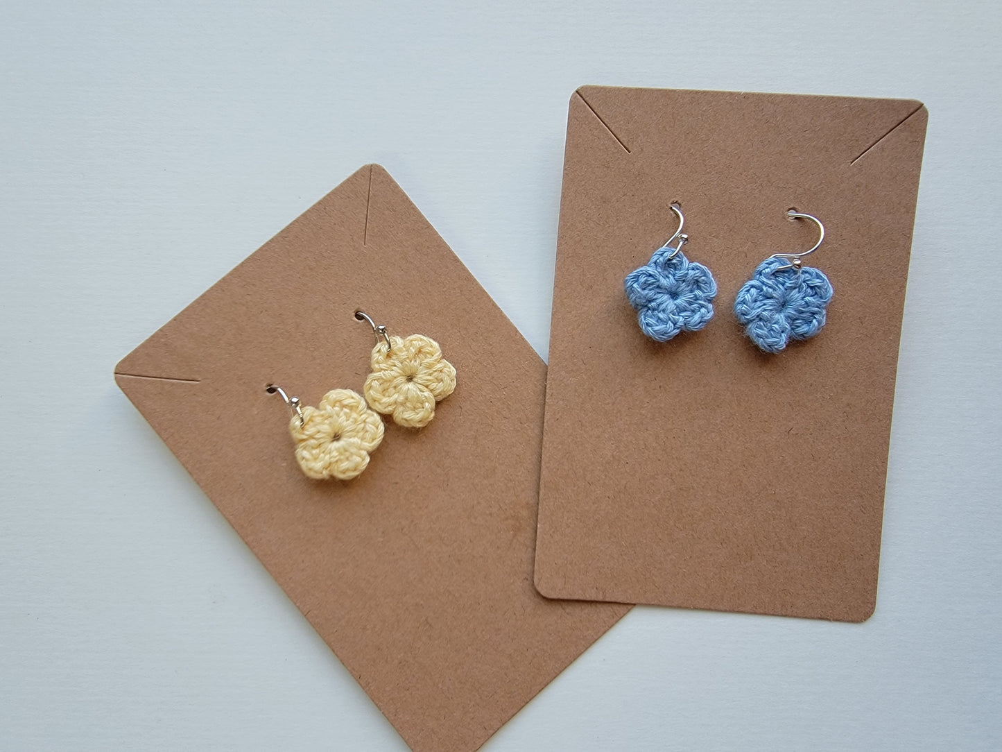 Crochet Flower Earrings