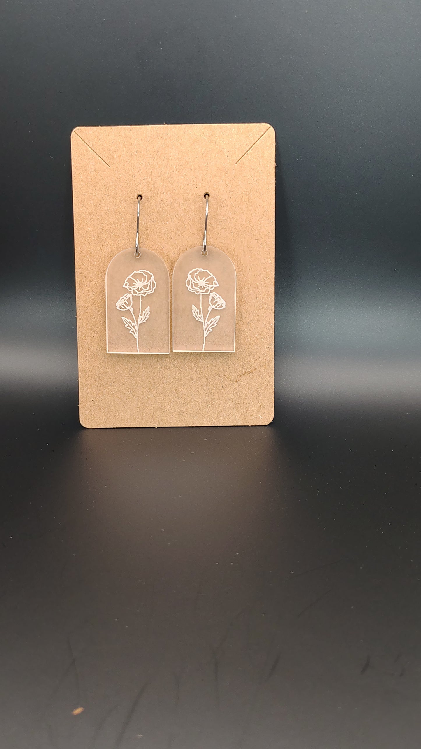 Birth Month Flower Earrings