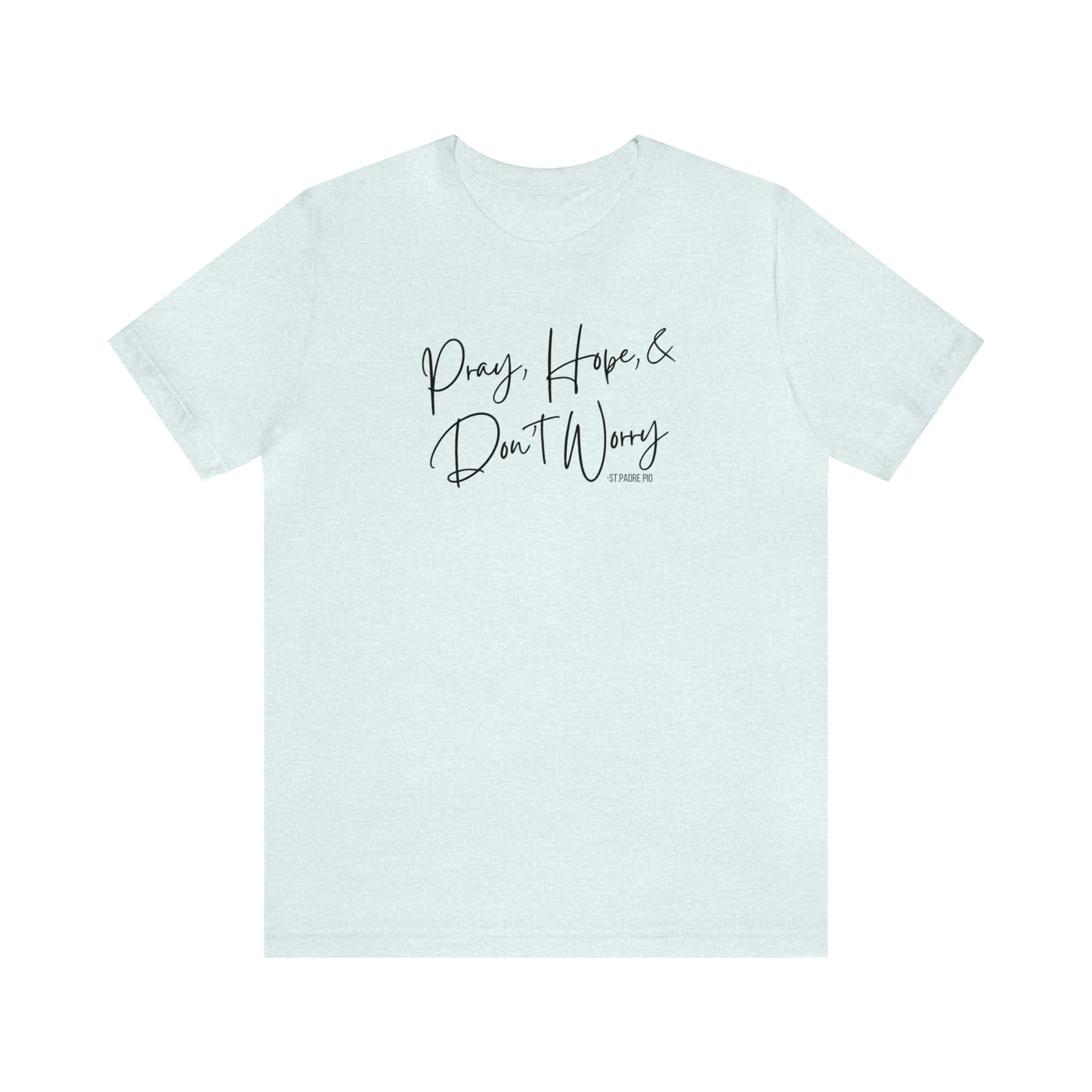 St. Padre Pio Unisex Jersey Short Sleeve Tee