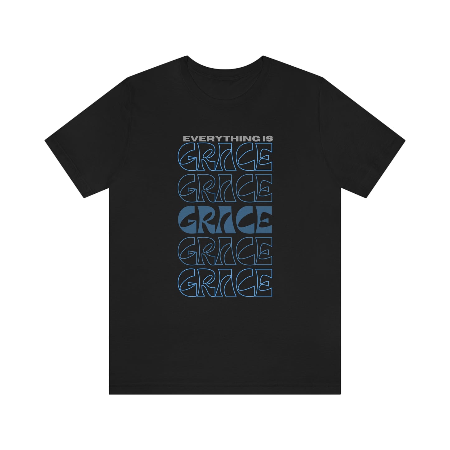 Everything is Grace Unisex Jersey Short Sleeve Tee- Women's Christian T-shirt-Catholic gifts