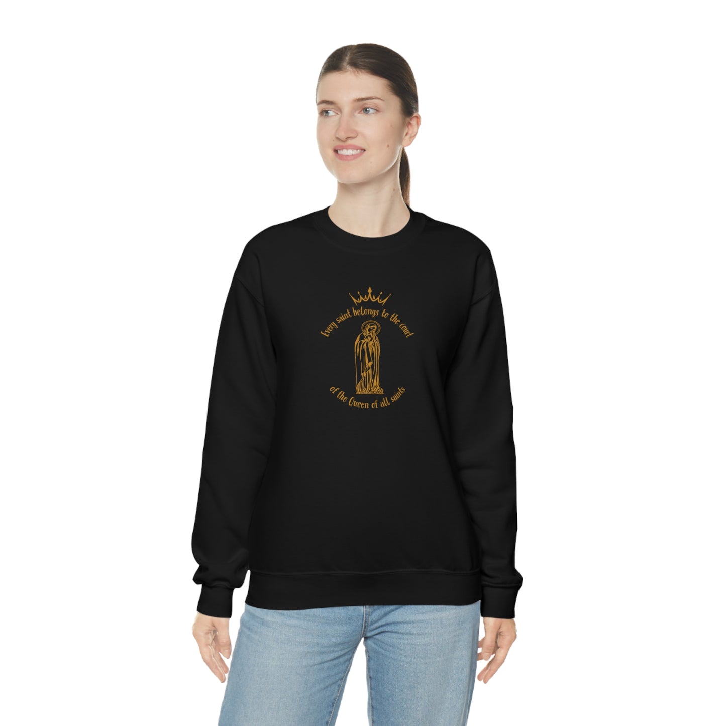 Marys Court Unisex Heavy Blend Crewneck Sweatshirt