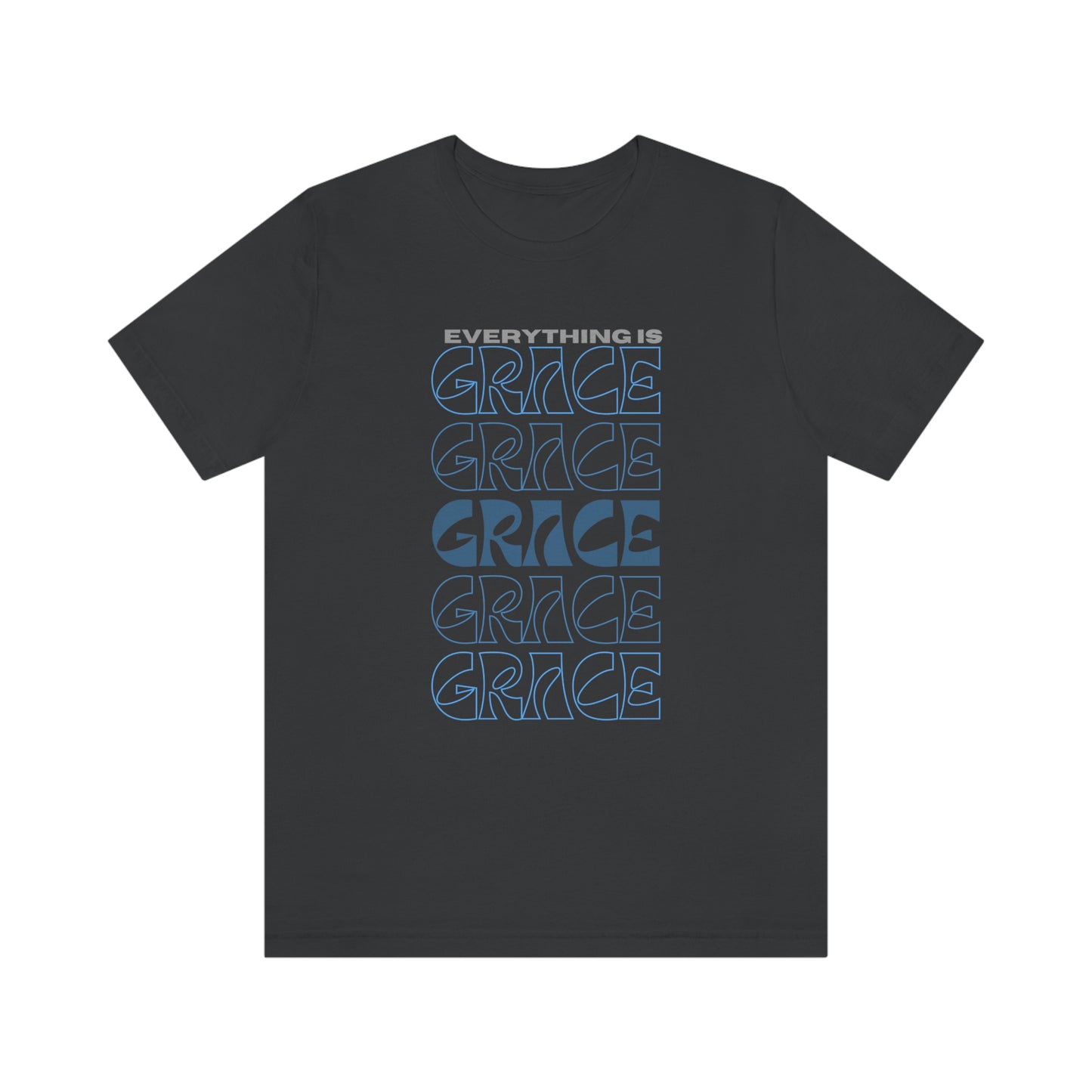 Everything is Grace Unisex Jersey Short Sleeve Tee- Women's Christian T-shirt-Catholic gifts