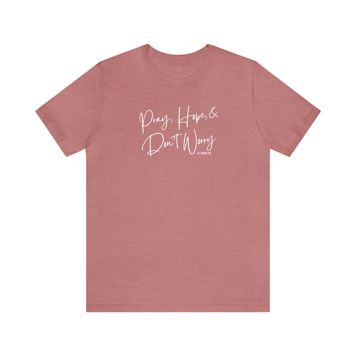 St. Padre Pio Unisex Jersey Short Sleeve Tee