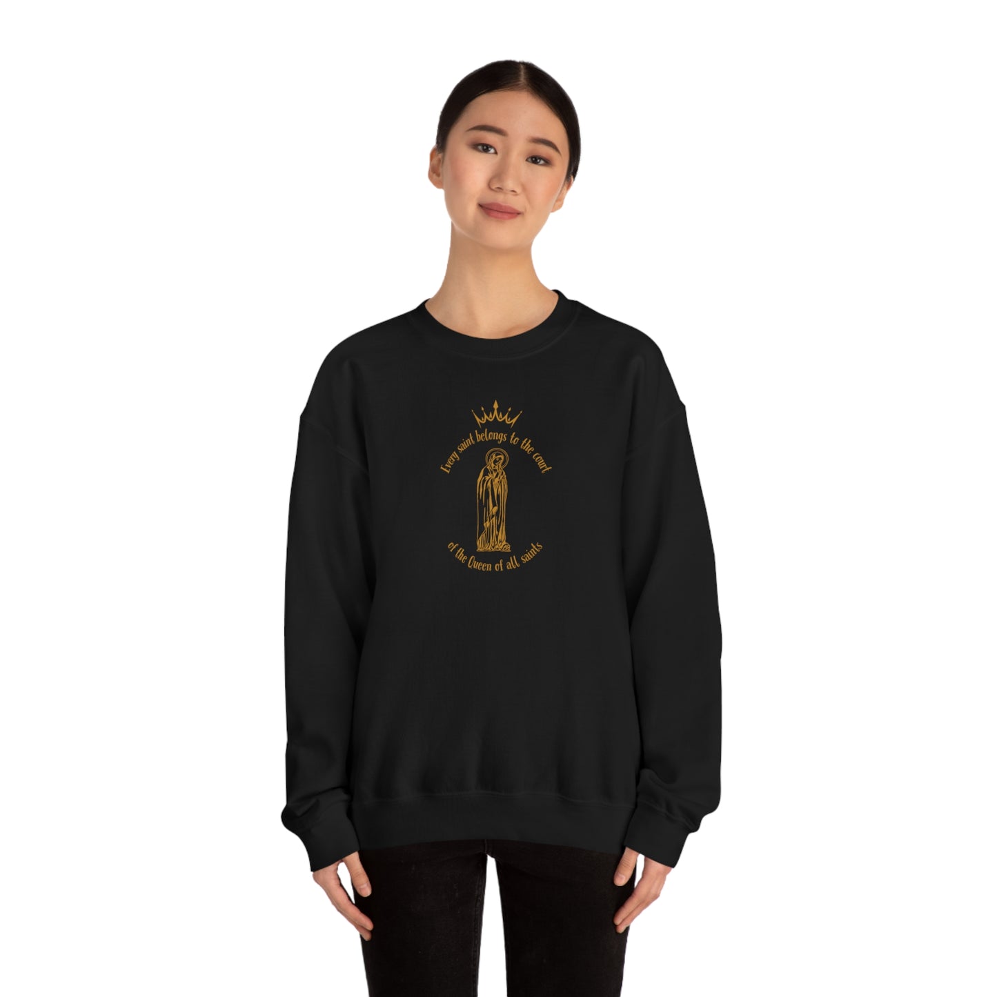 Marys Court Unisex Heavy Blend Crewneck Sweatshirt