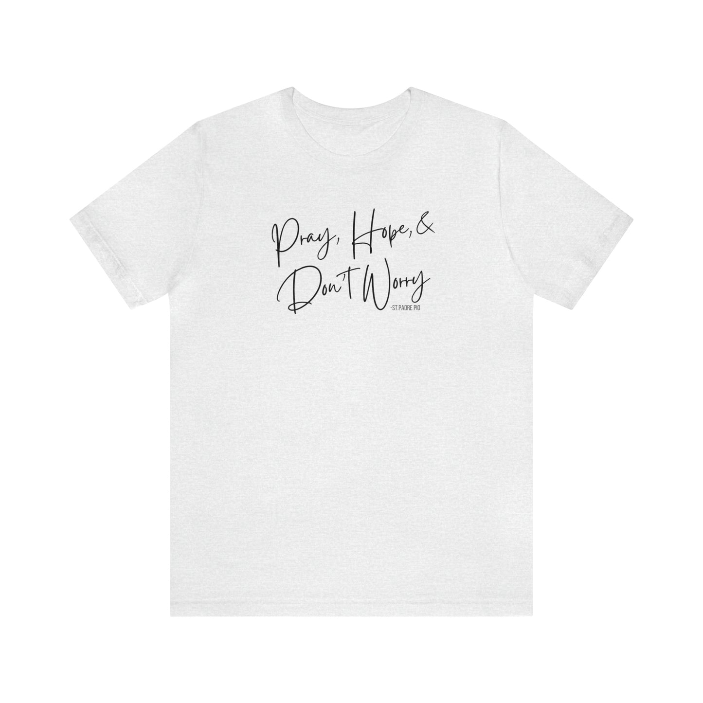 St. Padre Pio Unisex Jersey Short Sleeve Tee