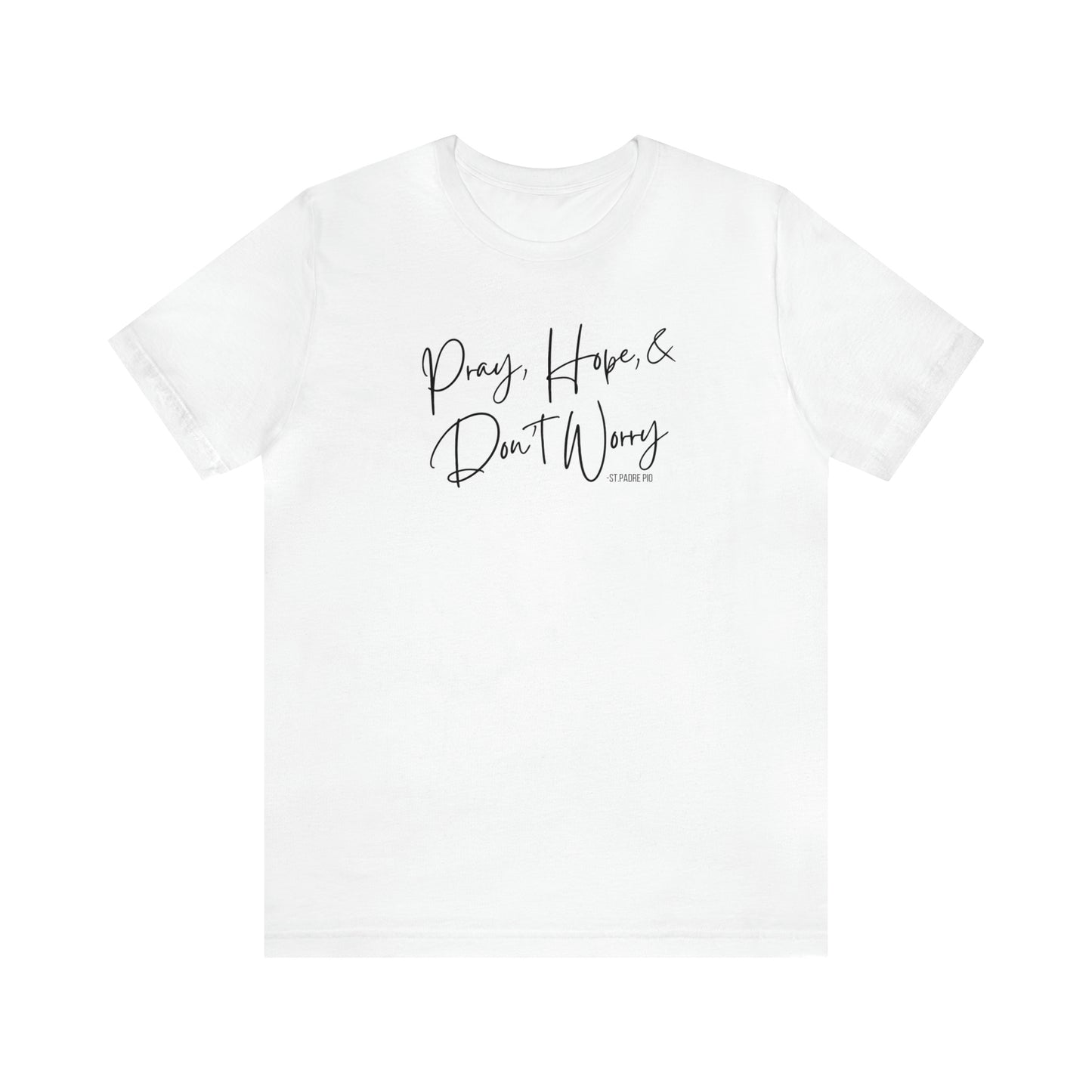 St. Padre Pio Unisex Jersey Short Sleeve Tee