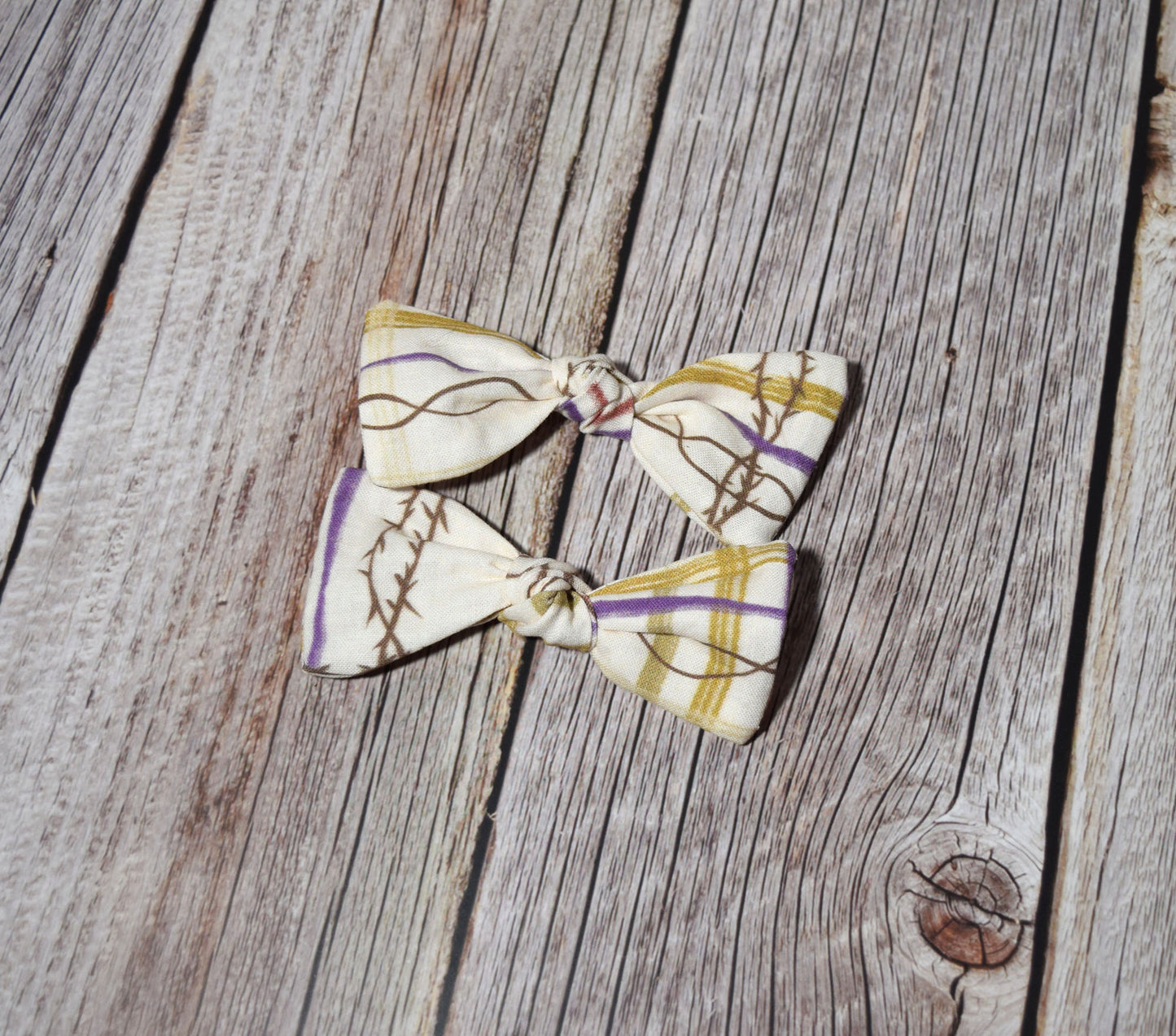 catholic hair bows, lent hair bows