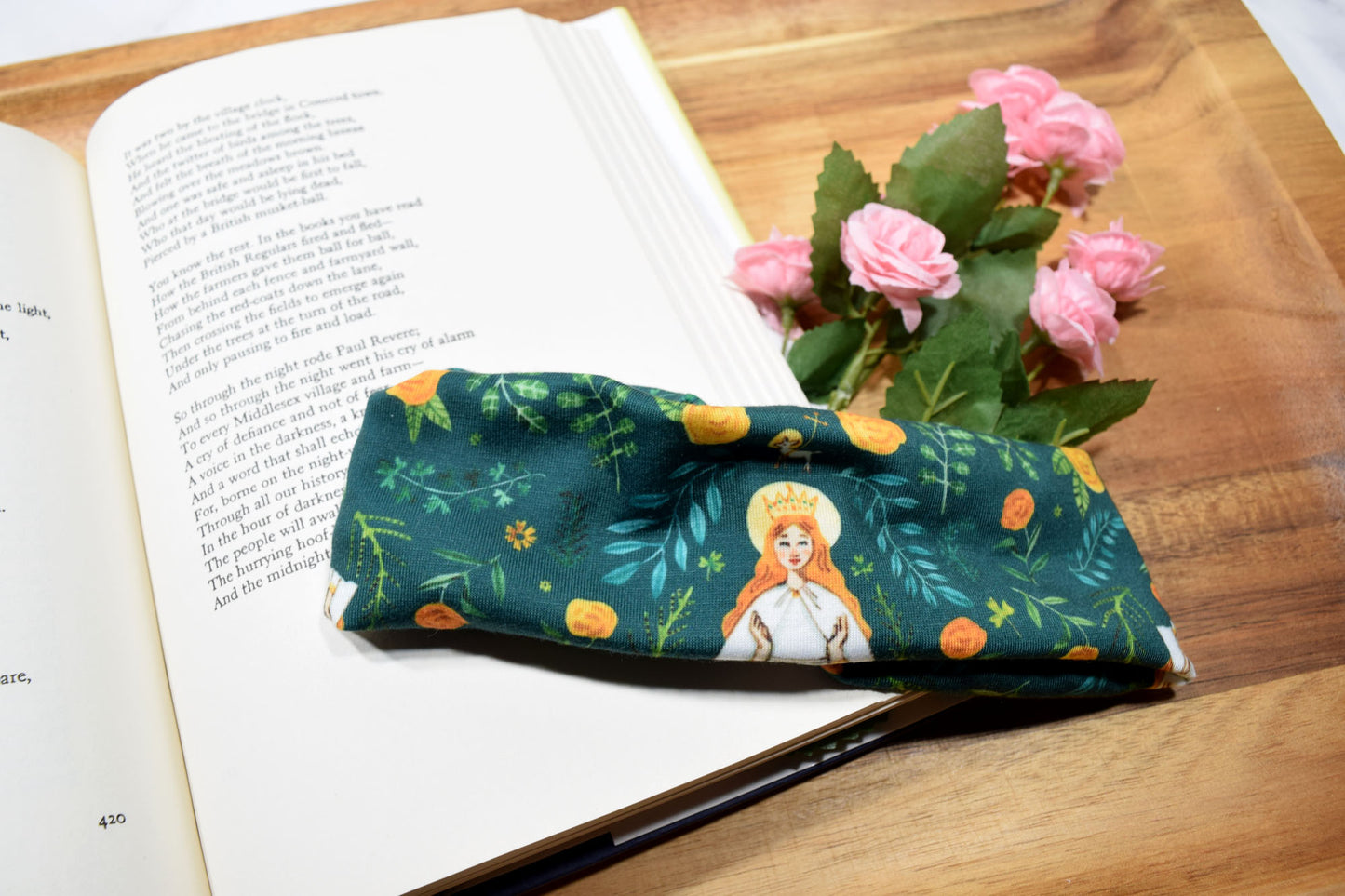 KID SIZED Our Lady of Knock Twist Headband