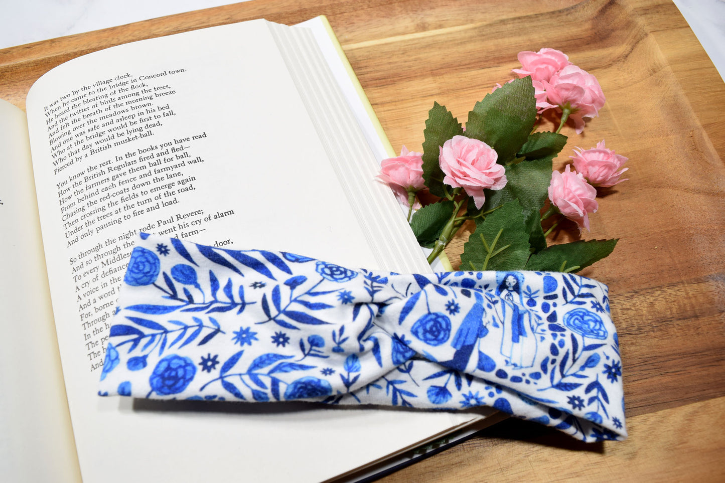 KID SIZED Our Lady of Lourdes Twist Headband