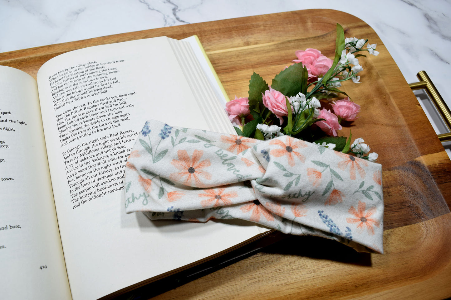 dearly beloved headband, worthy headband, catholic twist headband for girl, catholic girl gift, catholic twist headband, catholic turban headband