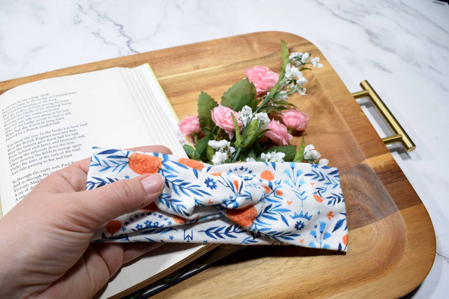 KID SIZED Salve Regina Twist Headband
